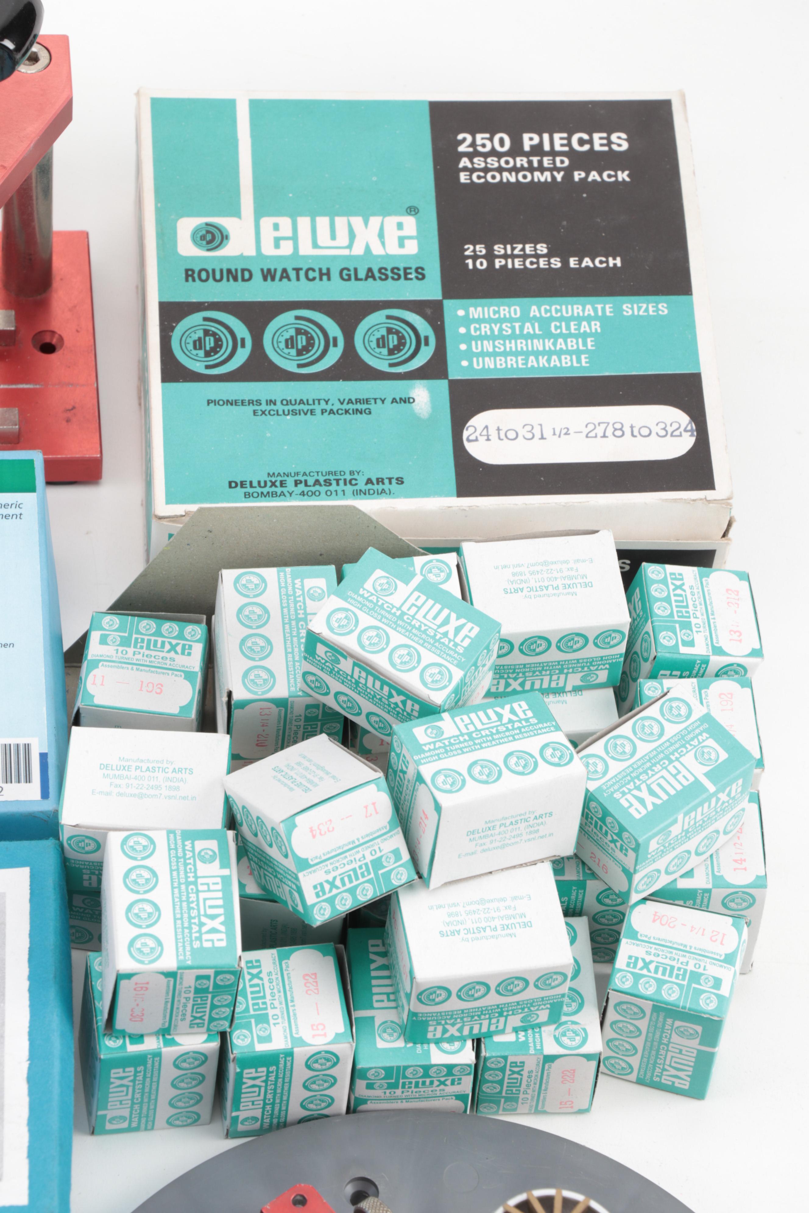 Watchmaking Tools and Parts Including Airco SPT170 Rotary Tool