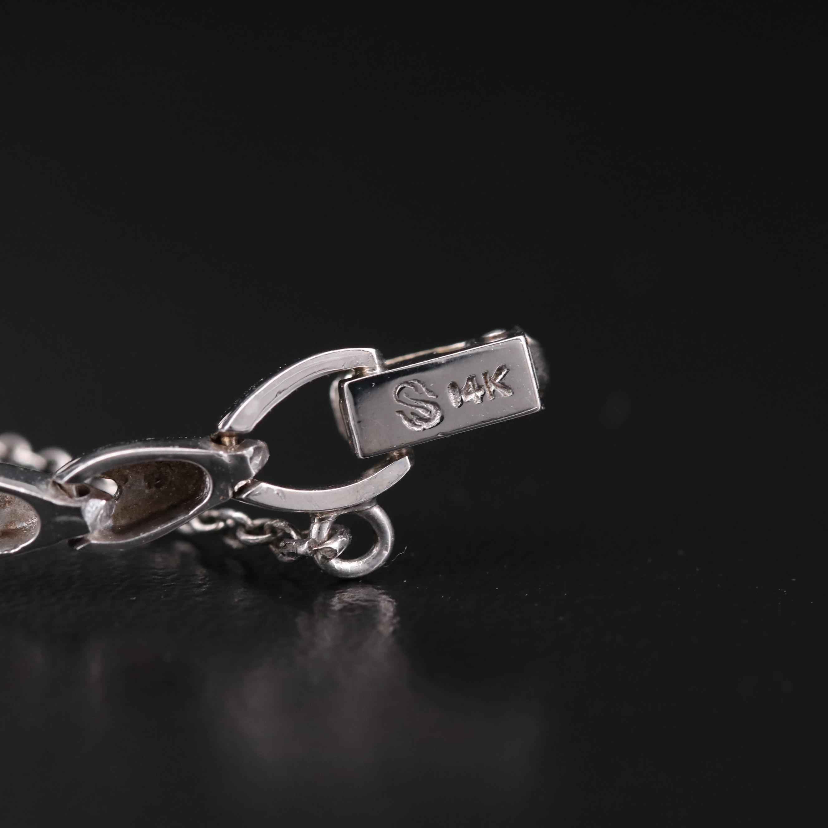 14K White Gold Rolex Stem Wind Watch