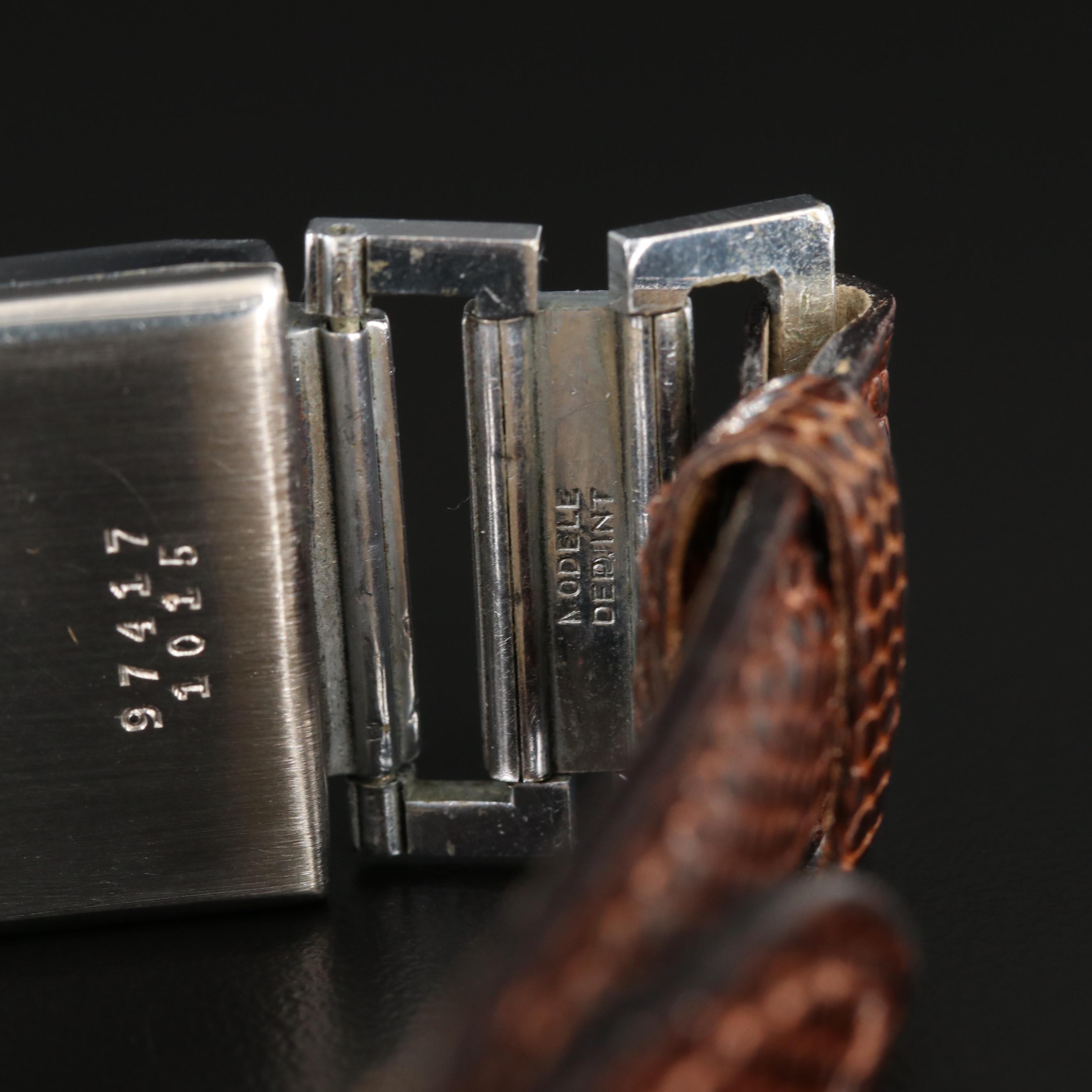 Vintage Rolex Marconi Stainless Steel Stem Wind Watch, Circa 1930