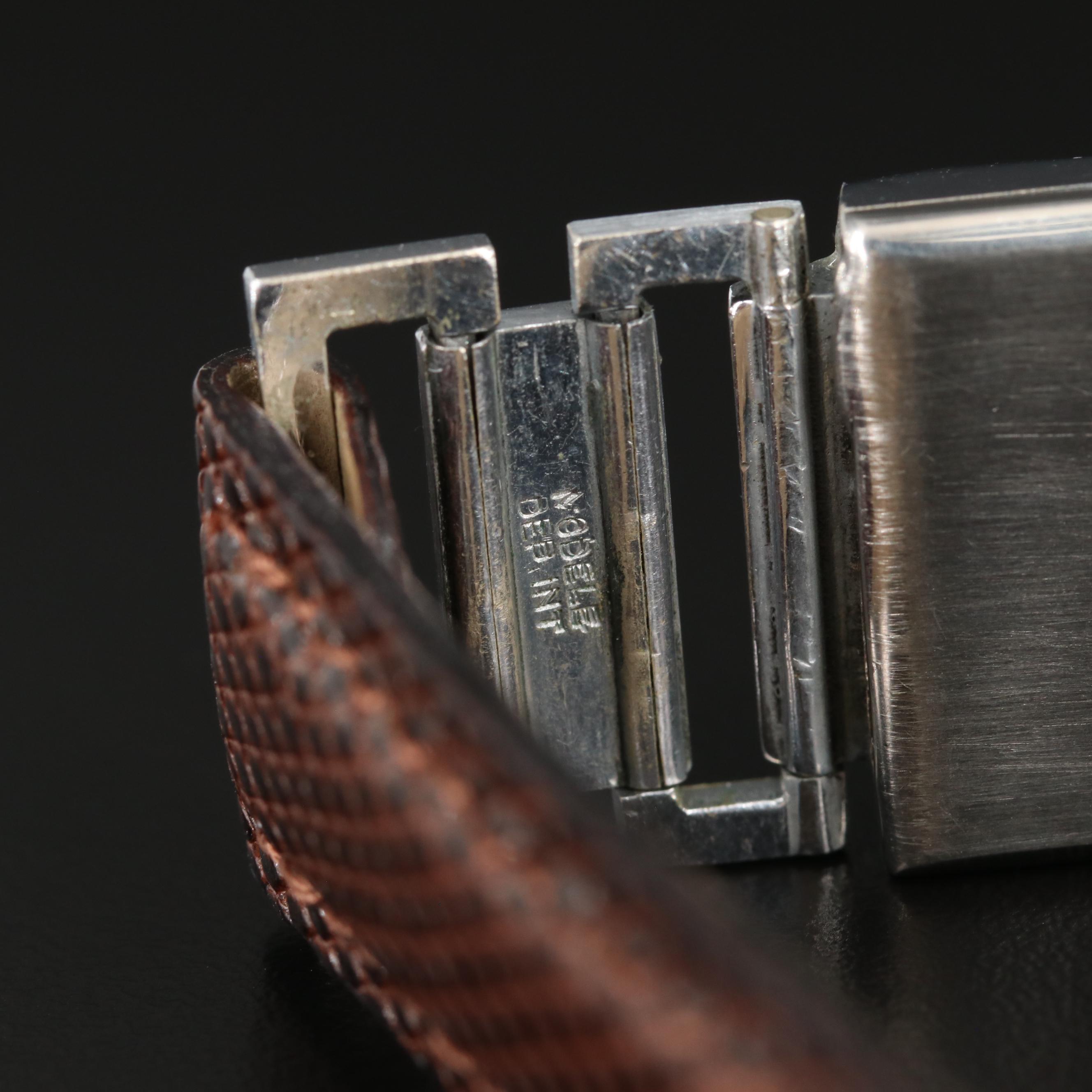 Vintage Rolex Marconi Stainless Steel Stem Wind Watch, Circa 1930