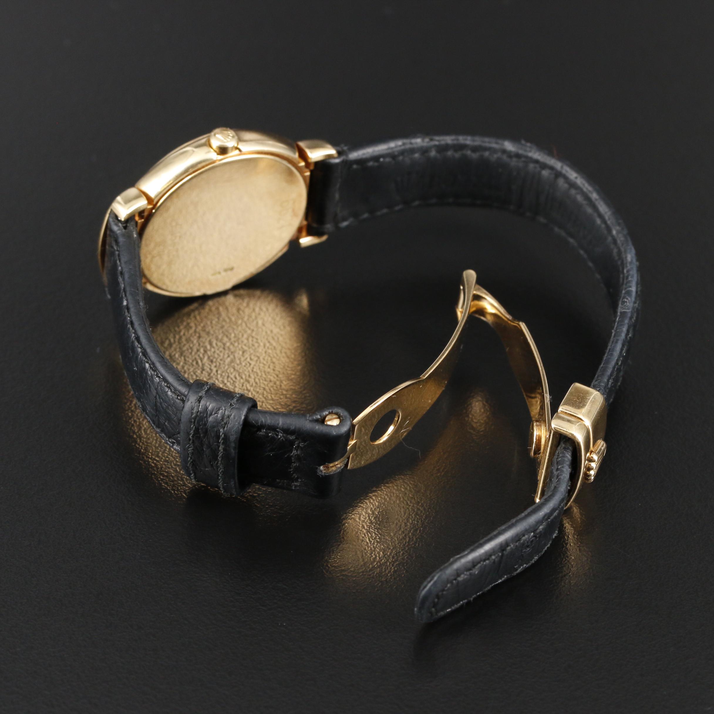 Rolex Cellini Cellisima 18K Gold Quartz Watch with Jubilee Dial