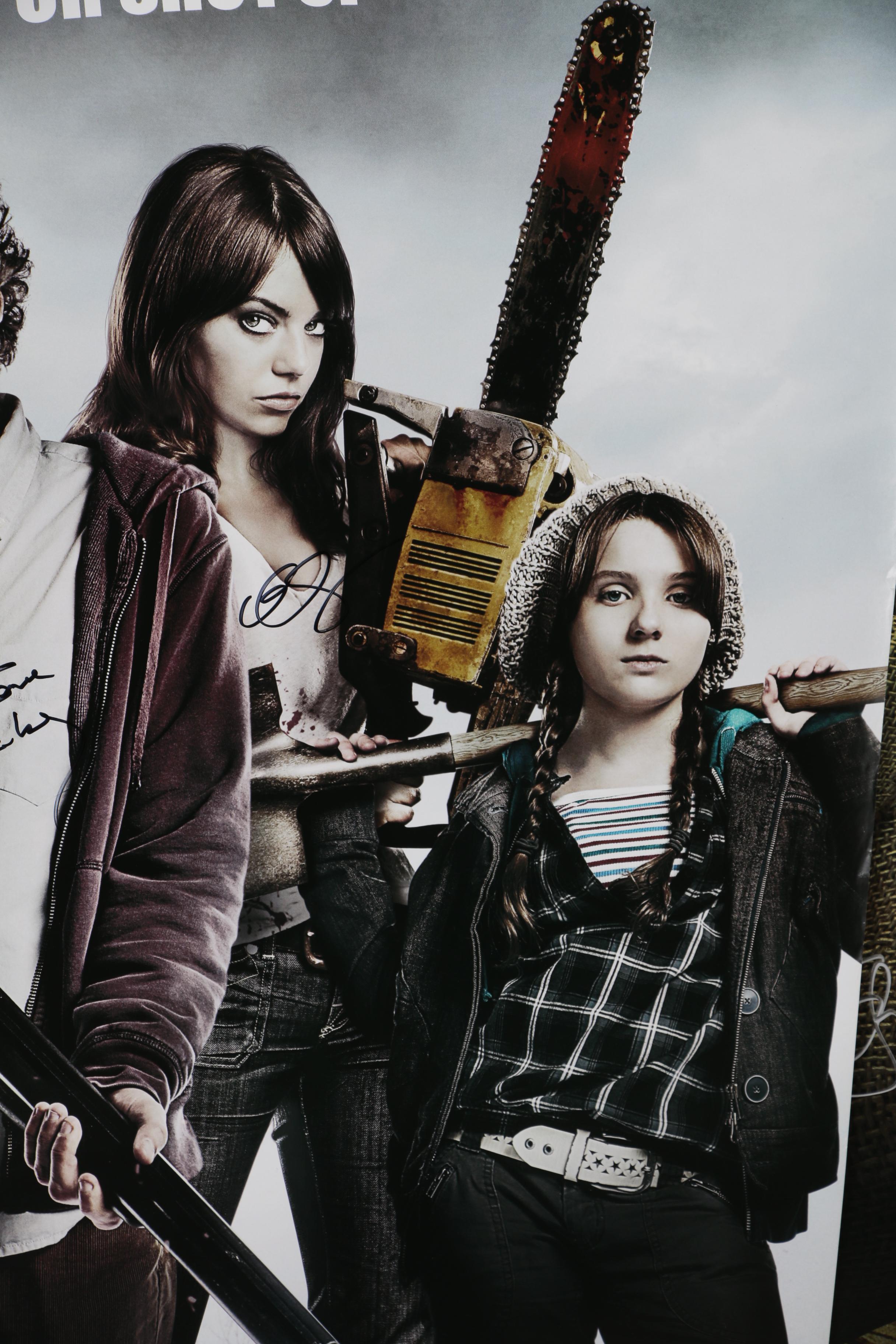 Theatrical Release Posters with Autographs, Including "Zombieland"