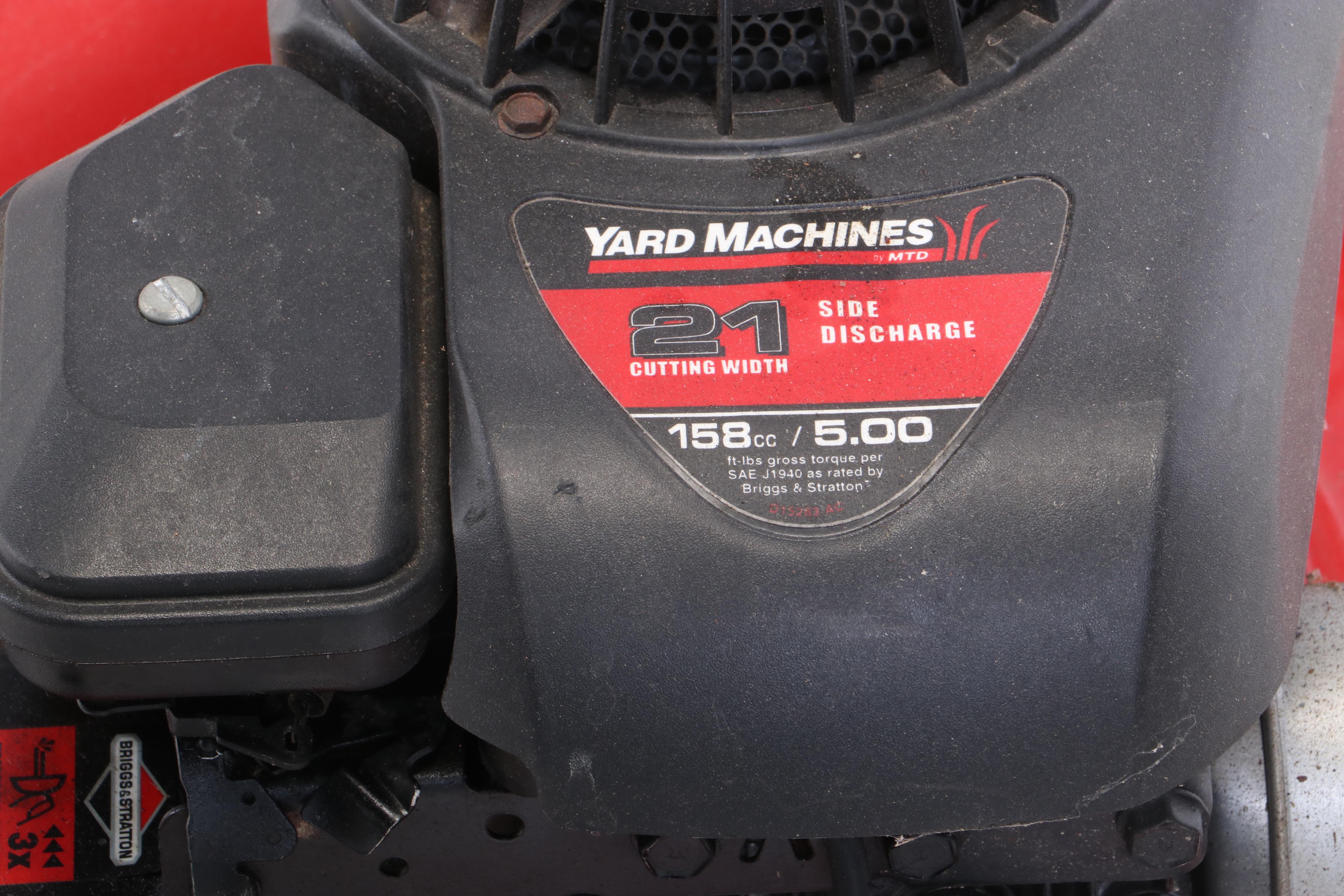 Briggs & Stratton 21-Inch Push Assist Lawnmower