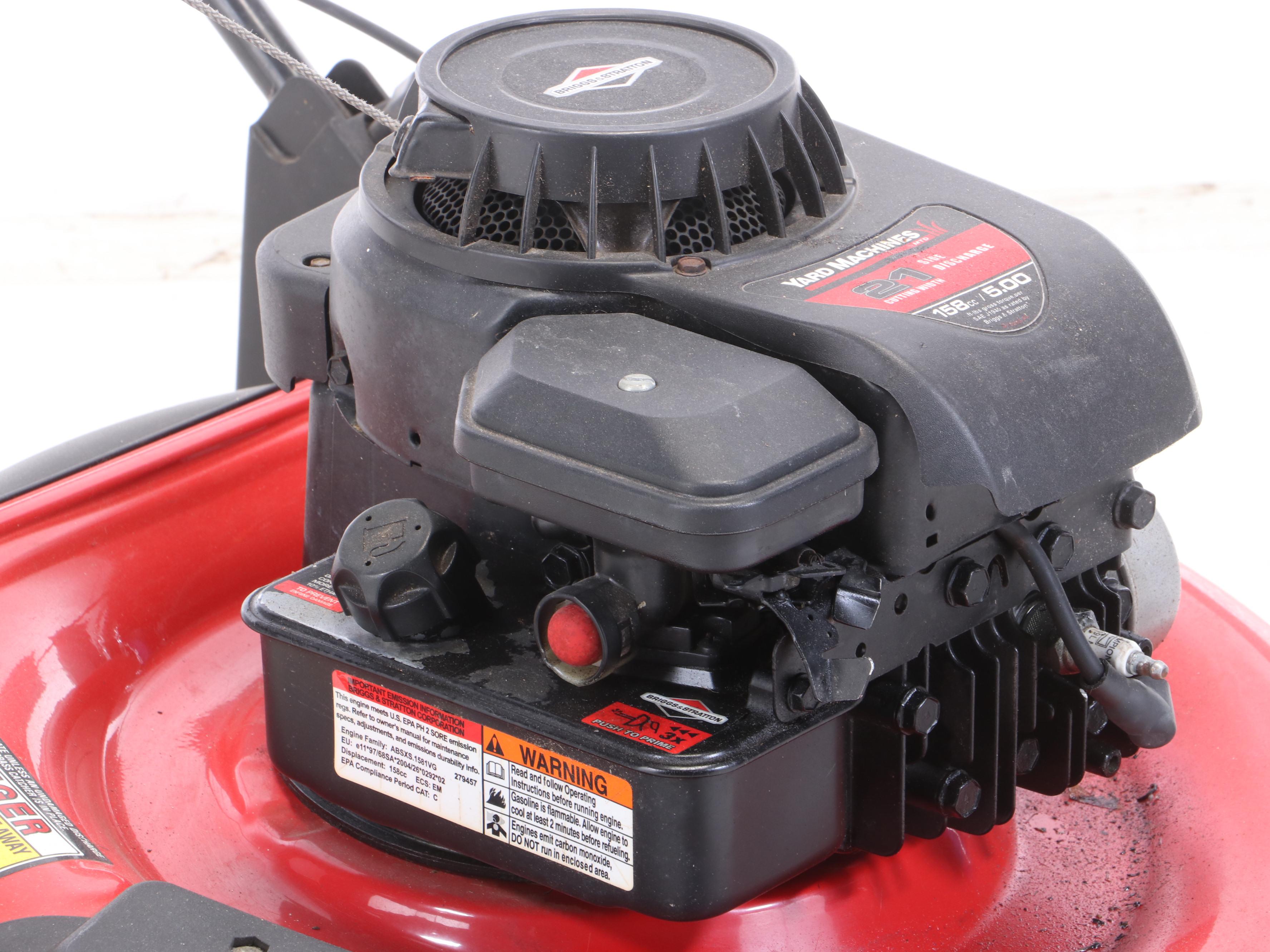 Briggs & Stratton 21-Inch Push Assist Lawnmower