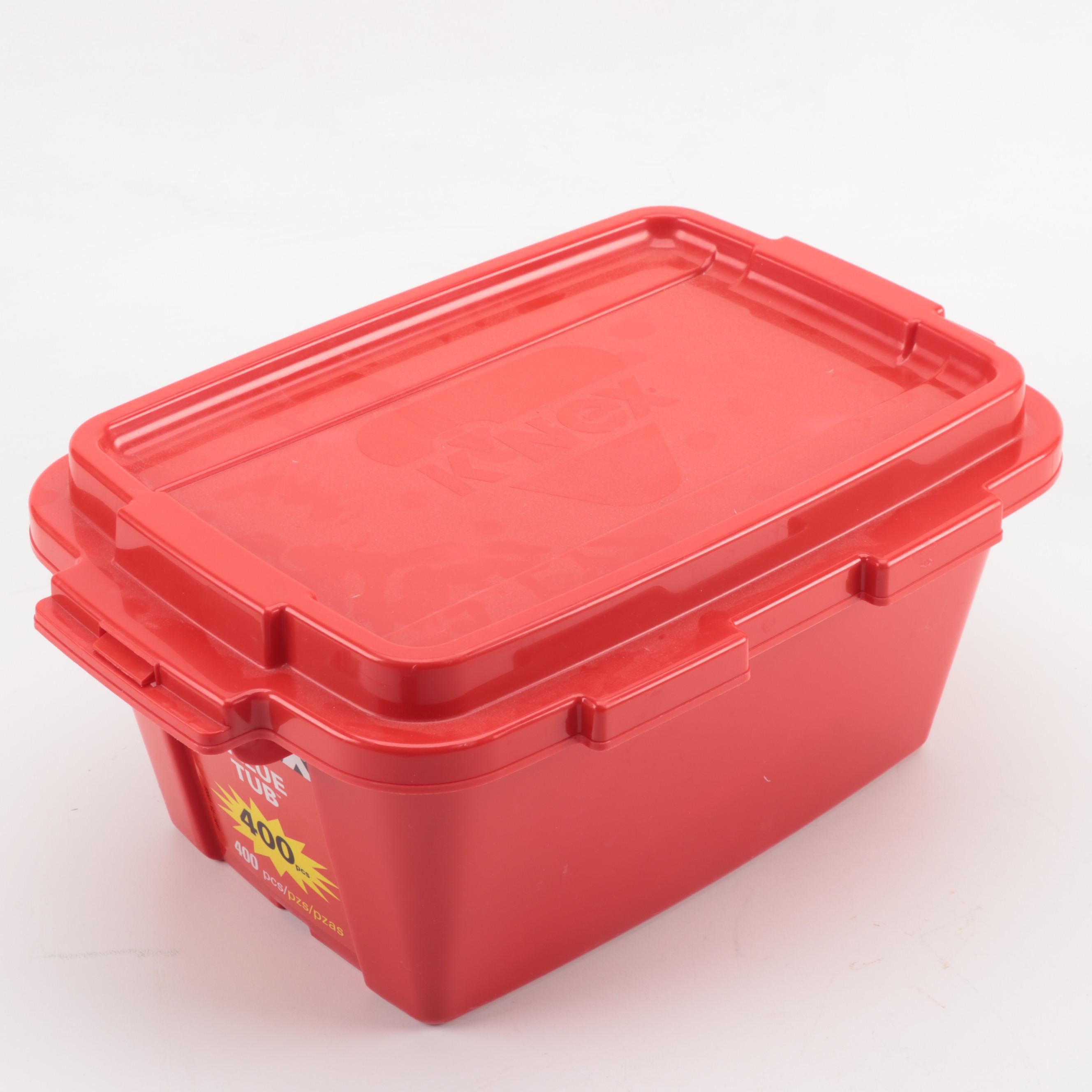 K’Nex Bridges and Value Tub, Academy Da Vinci Car, with Sidecar Erector Kit