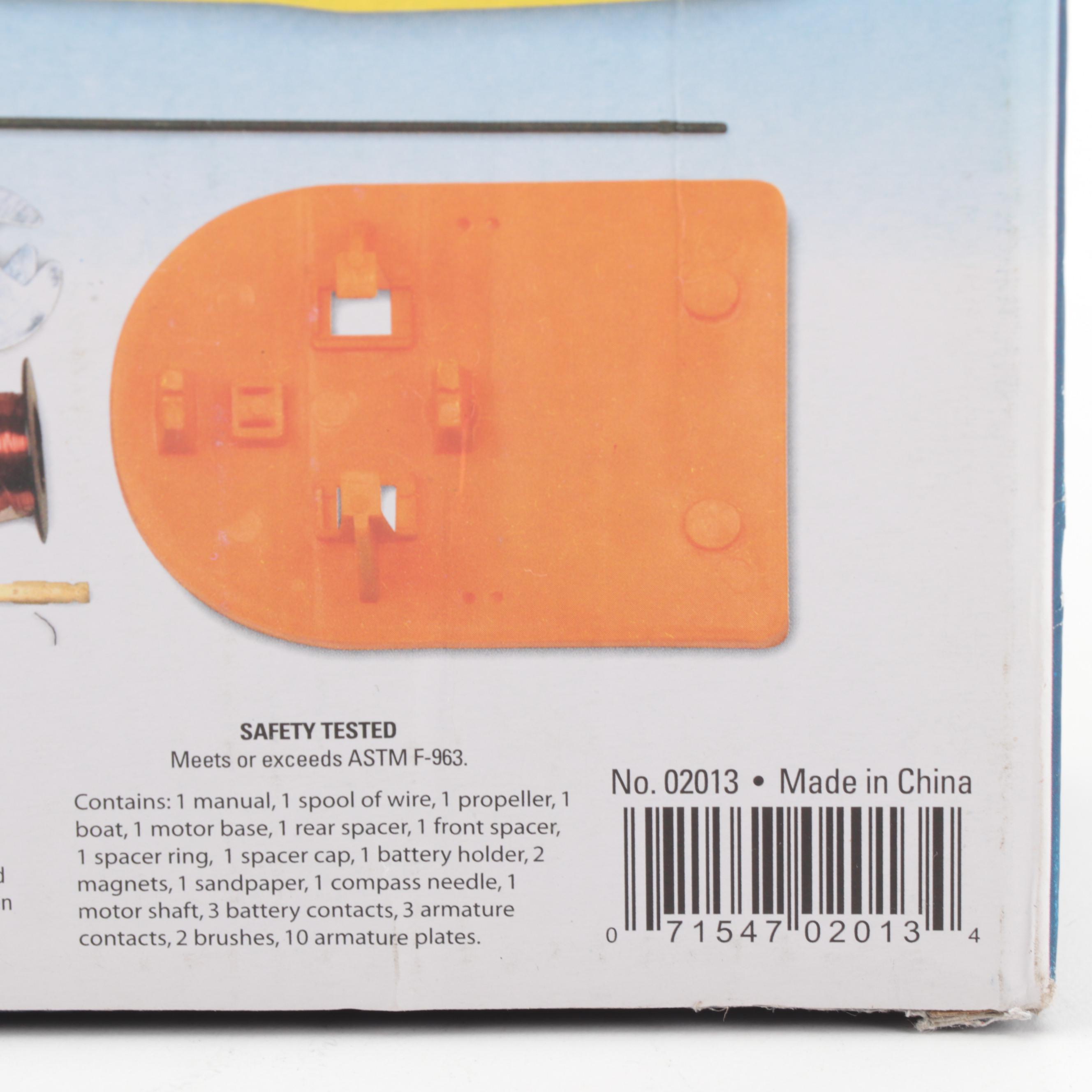 K’Nex Bridges and Value Tub, Academy Da Vinci Car, with Sidecar Erector Kit