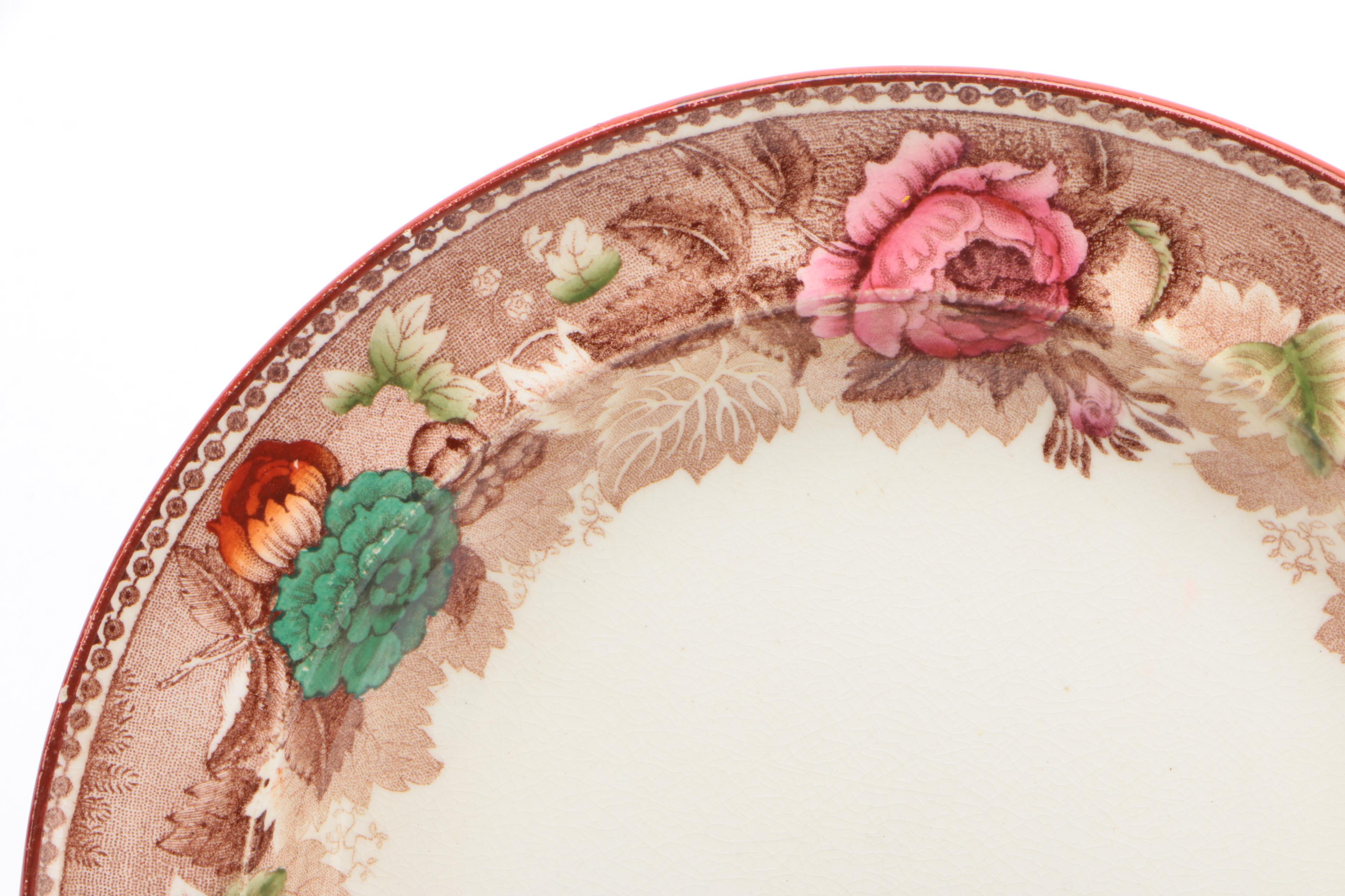 Wedgwood Wellesley "Ullswater" and Transferware Dinnerware