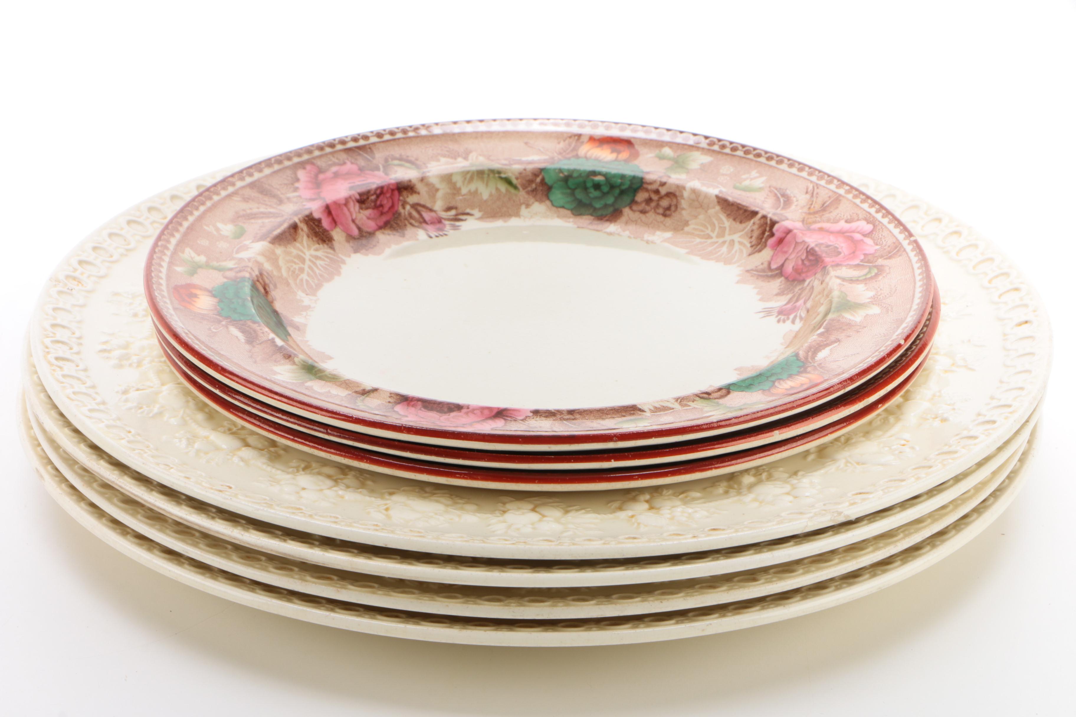 Wedgwood Wellesley "Ullswater" and Transferware Dinnerware