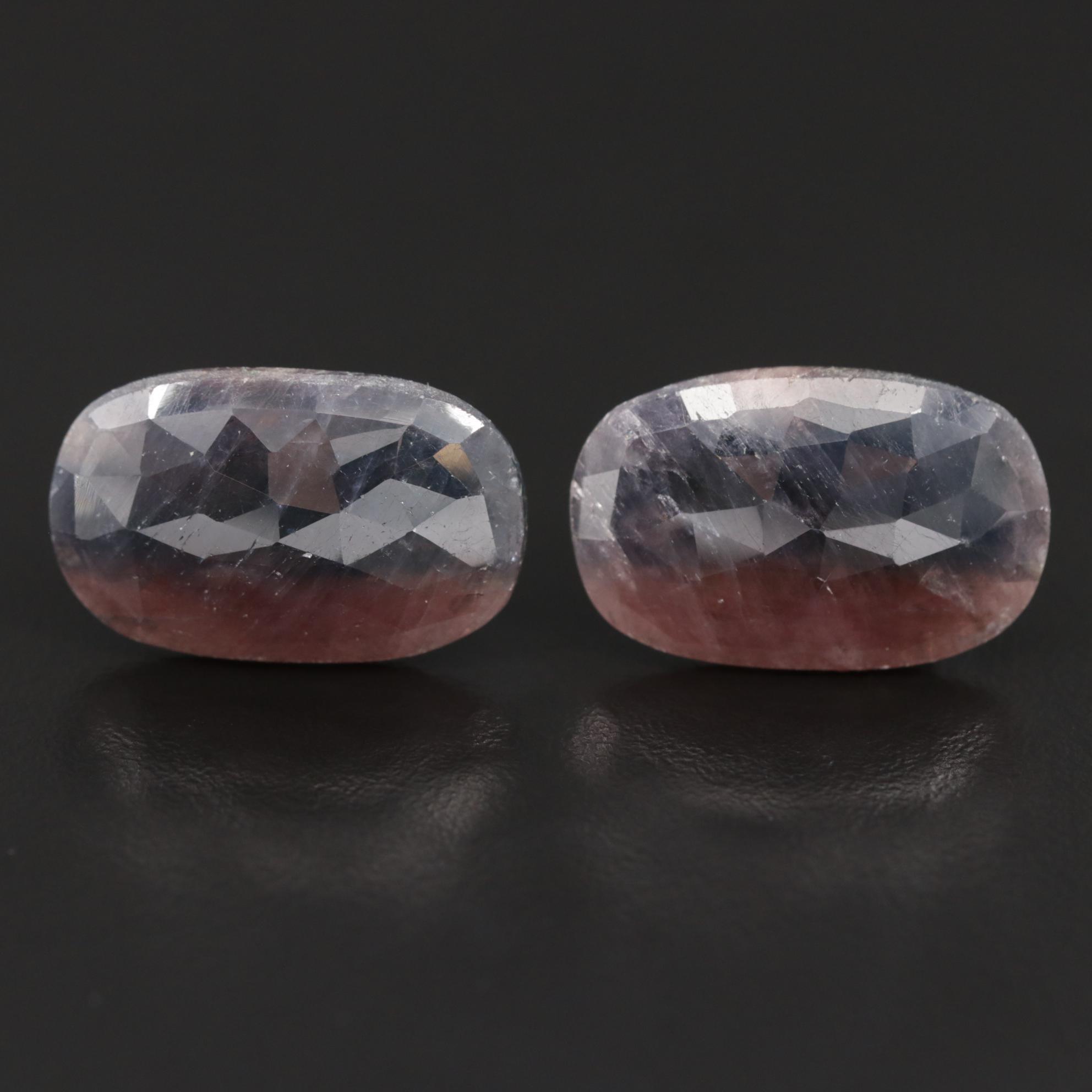 Loose 40.66 CT Oval Rose Faceted Corundum