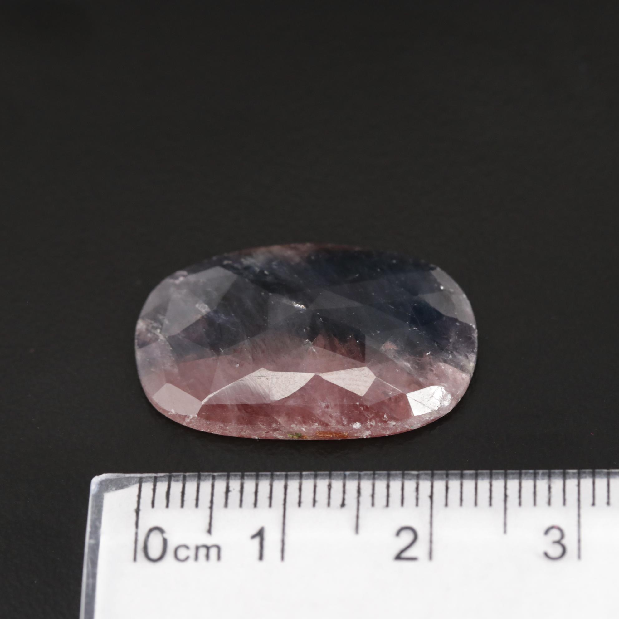 Loose 40.66 CT Oval Rose Faceted Corundum