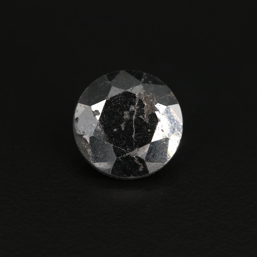 Loose Round Faceted Moissanite