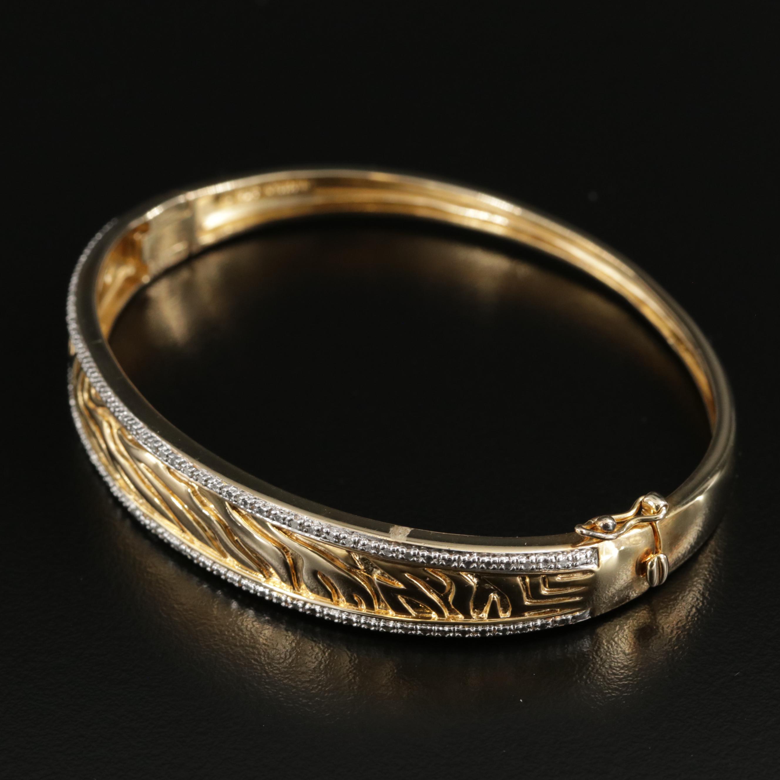 Sterling Silver Heart and Cross Pendant Necklaces and Hinged Bangle