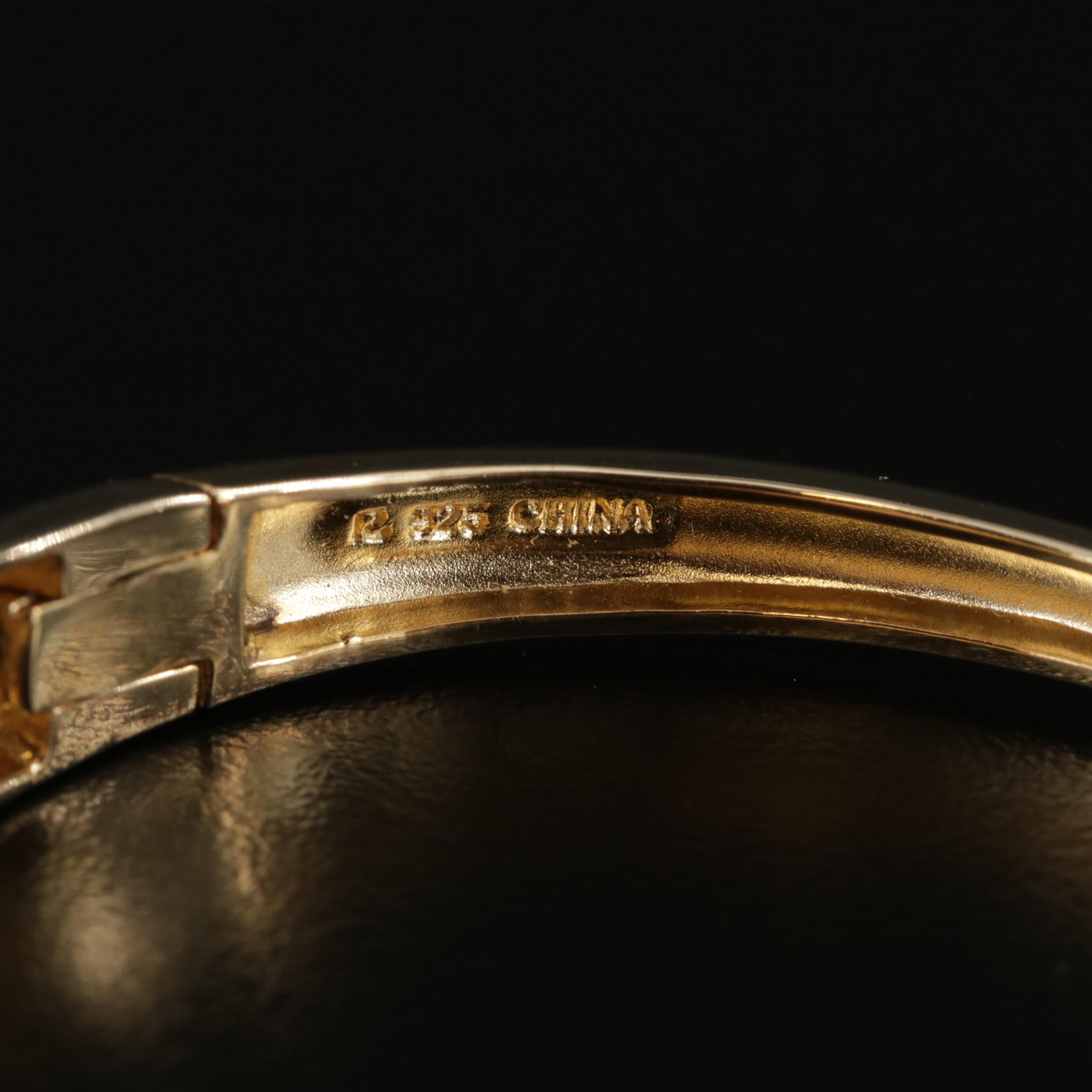 Sterling Silver Heart and Cross Pendant Necklaces and Hinged Bangle