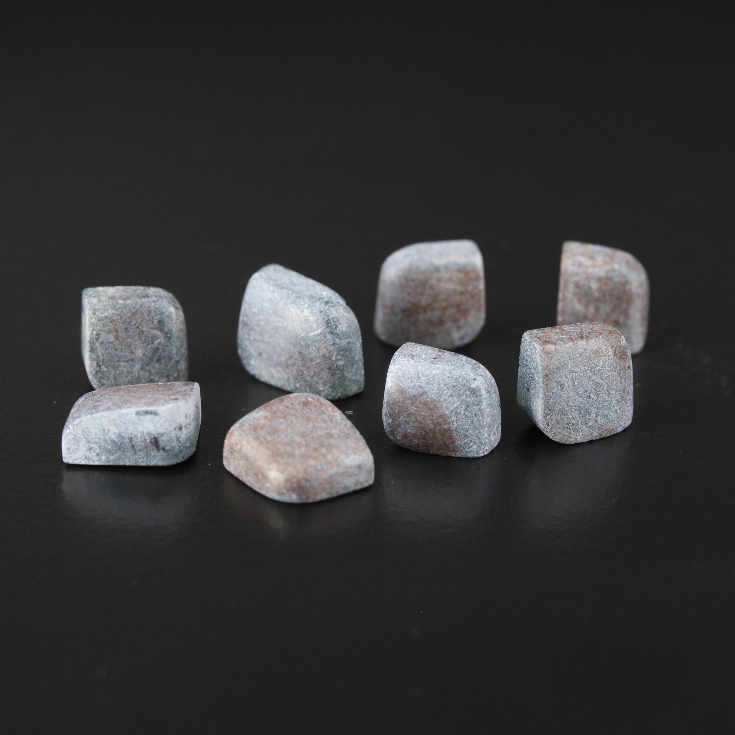 Loose 148.29 CTW Freeform Drilled Jasper Cabochons