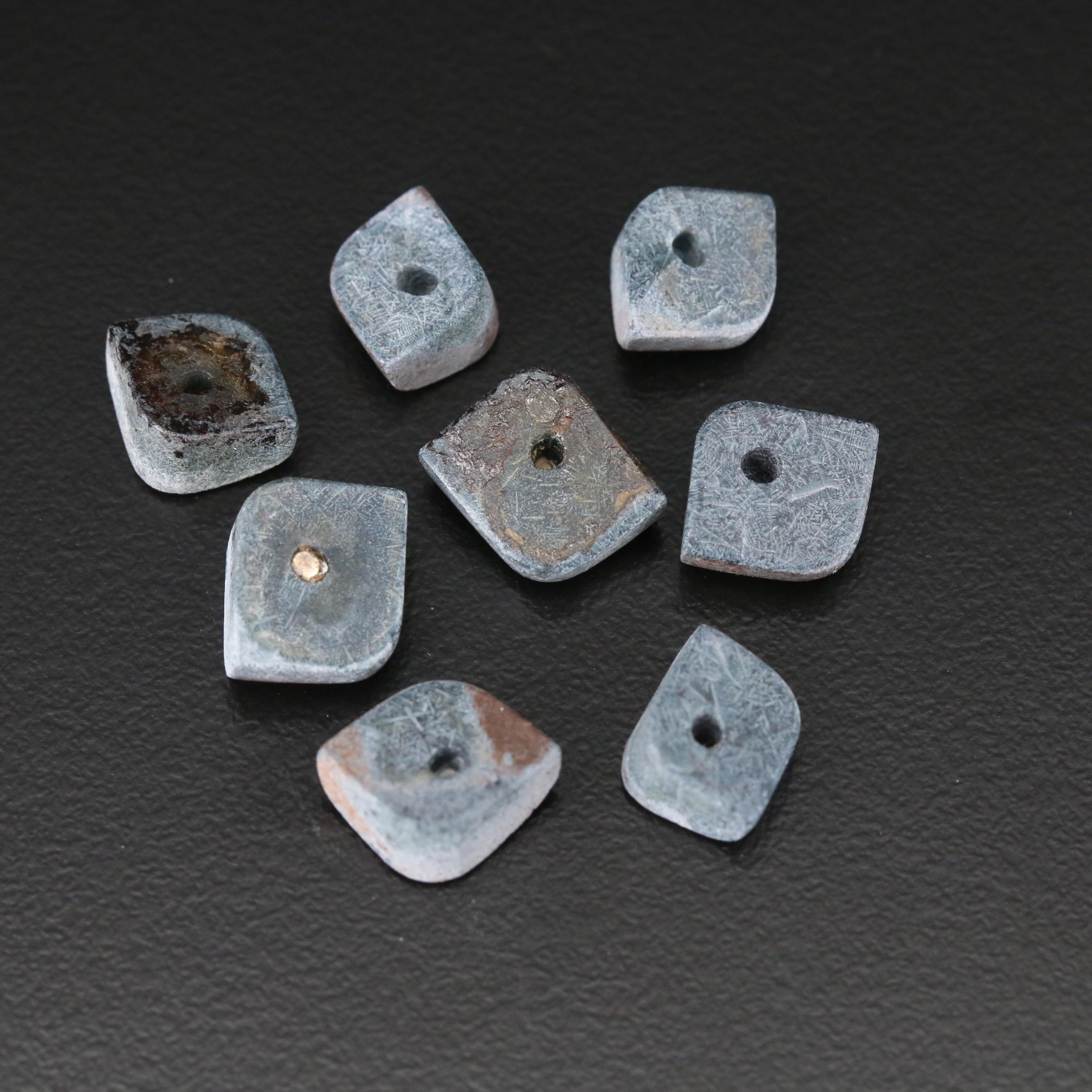 Loose 148.29 CTW Freeform Drilled Jasper Cabochons