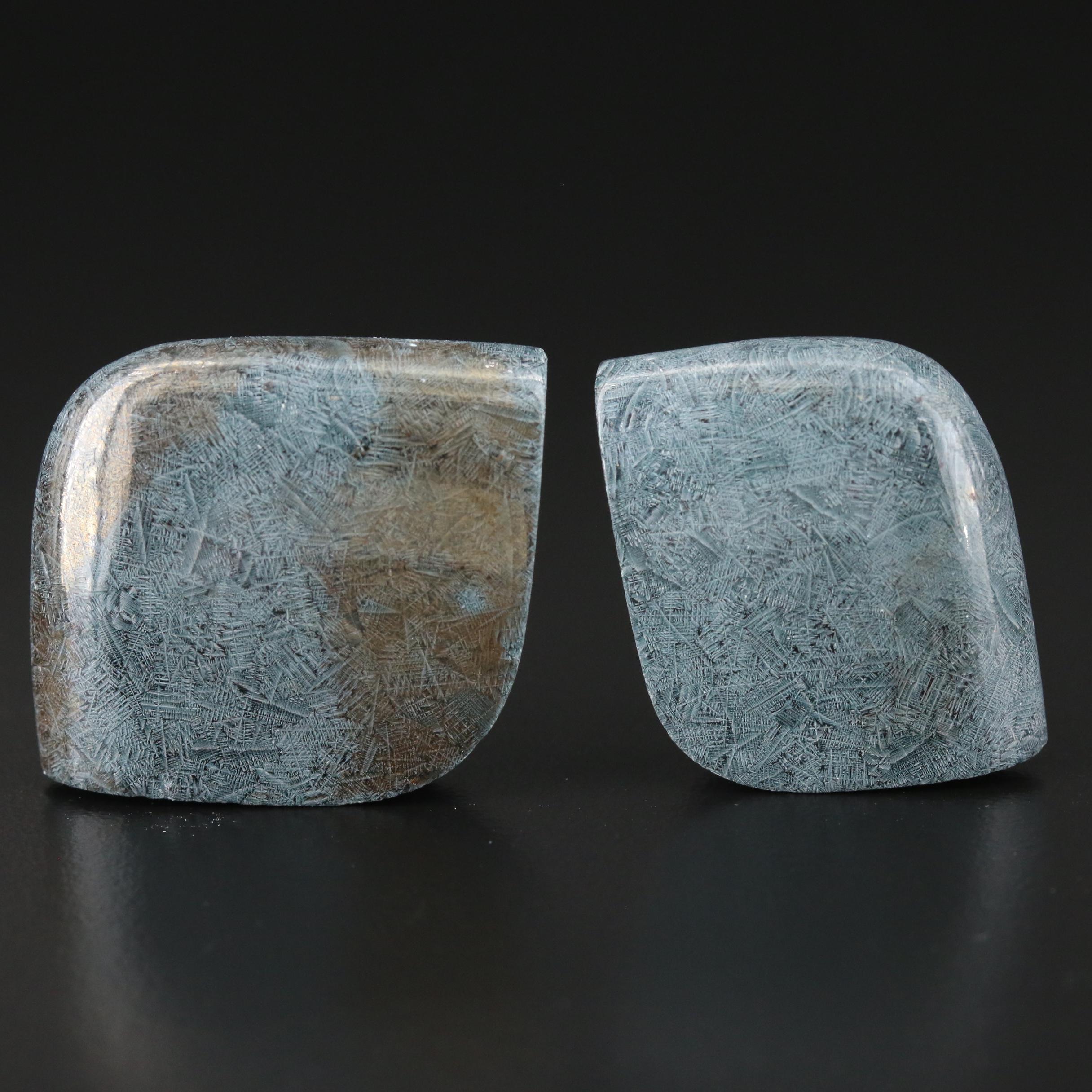 Loose 148.29 CTW Freeform Drilled Jasper Cabochons