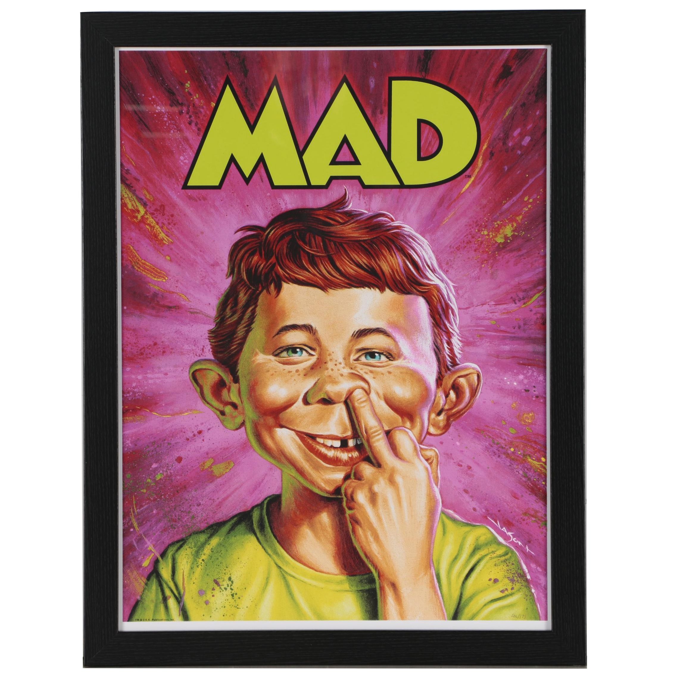 MAD Magazine Serigraph Poster after Jason Edmiston