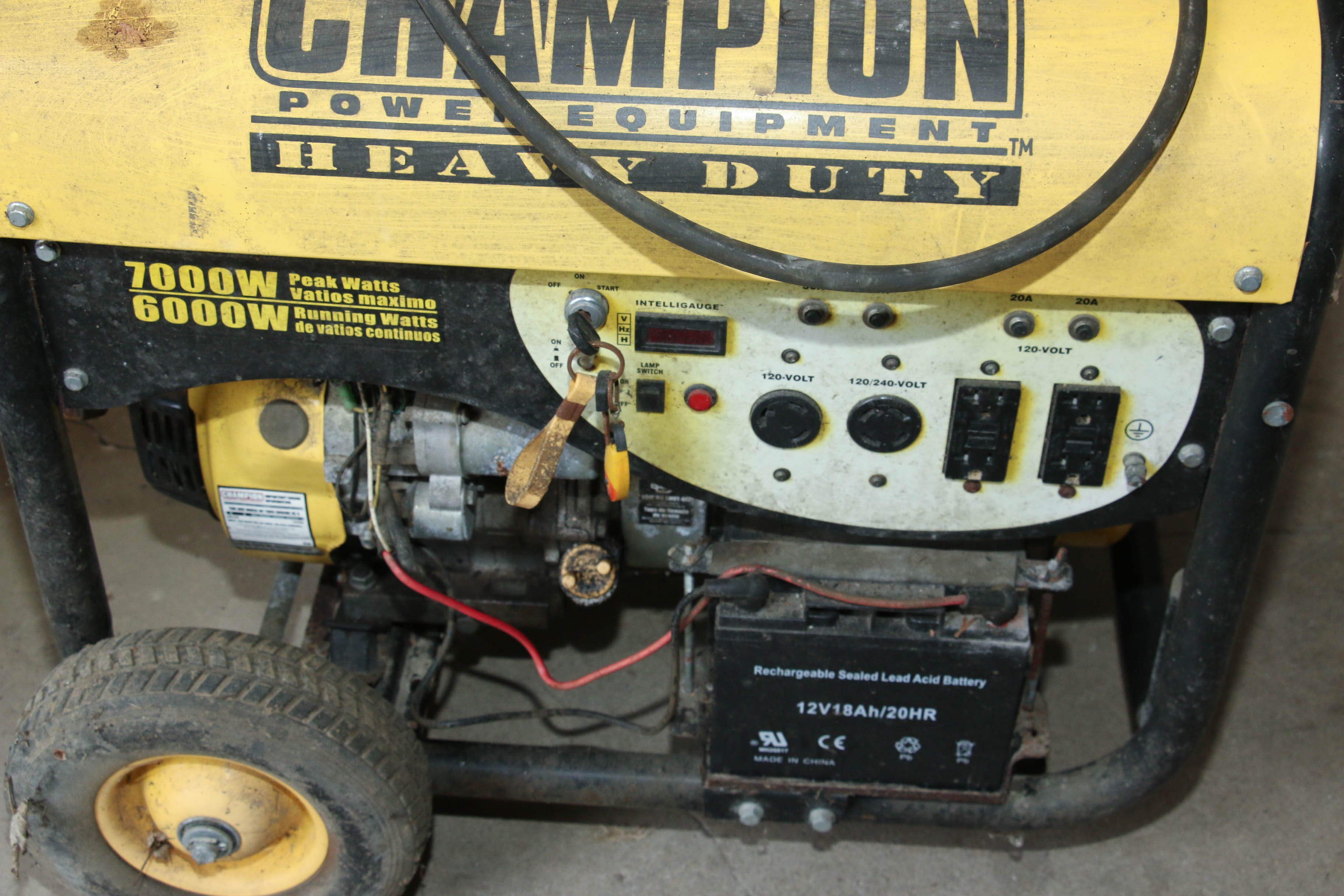Champion 6000 Gas-Powered Portable Generator