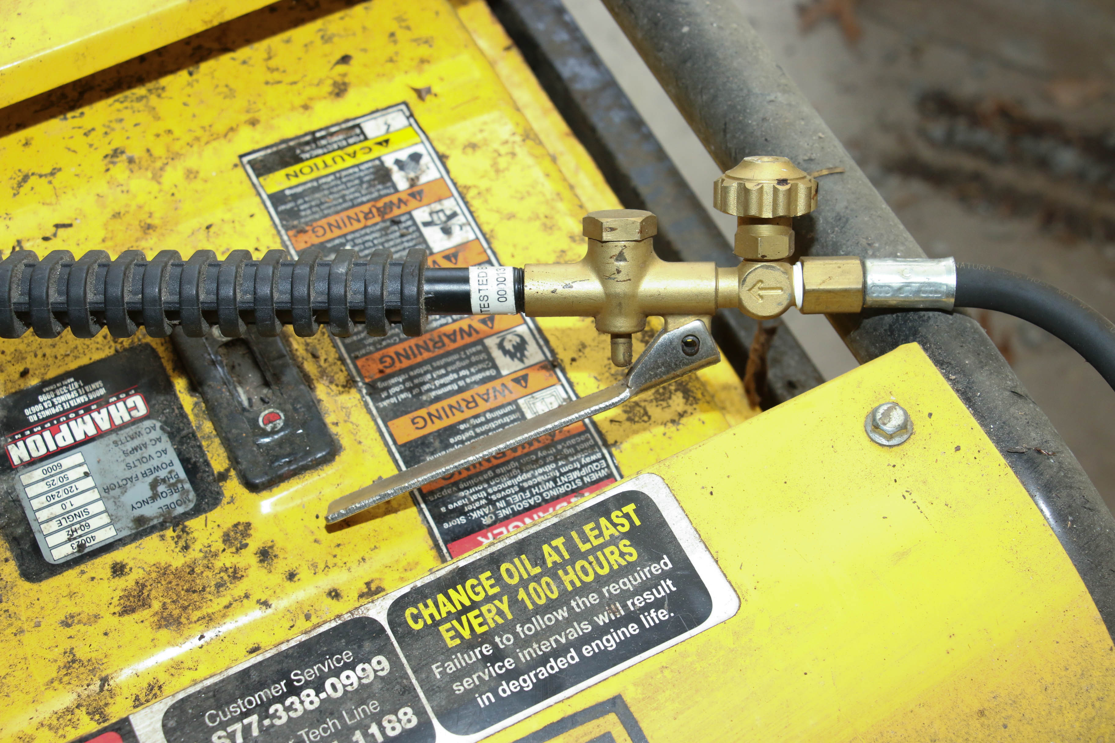 Champion 6000 Gas-Powered Portable Generator