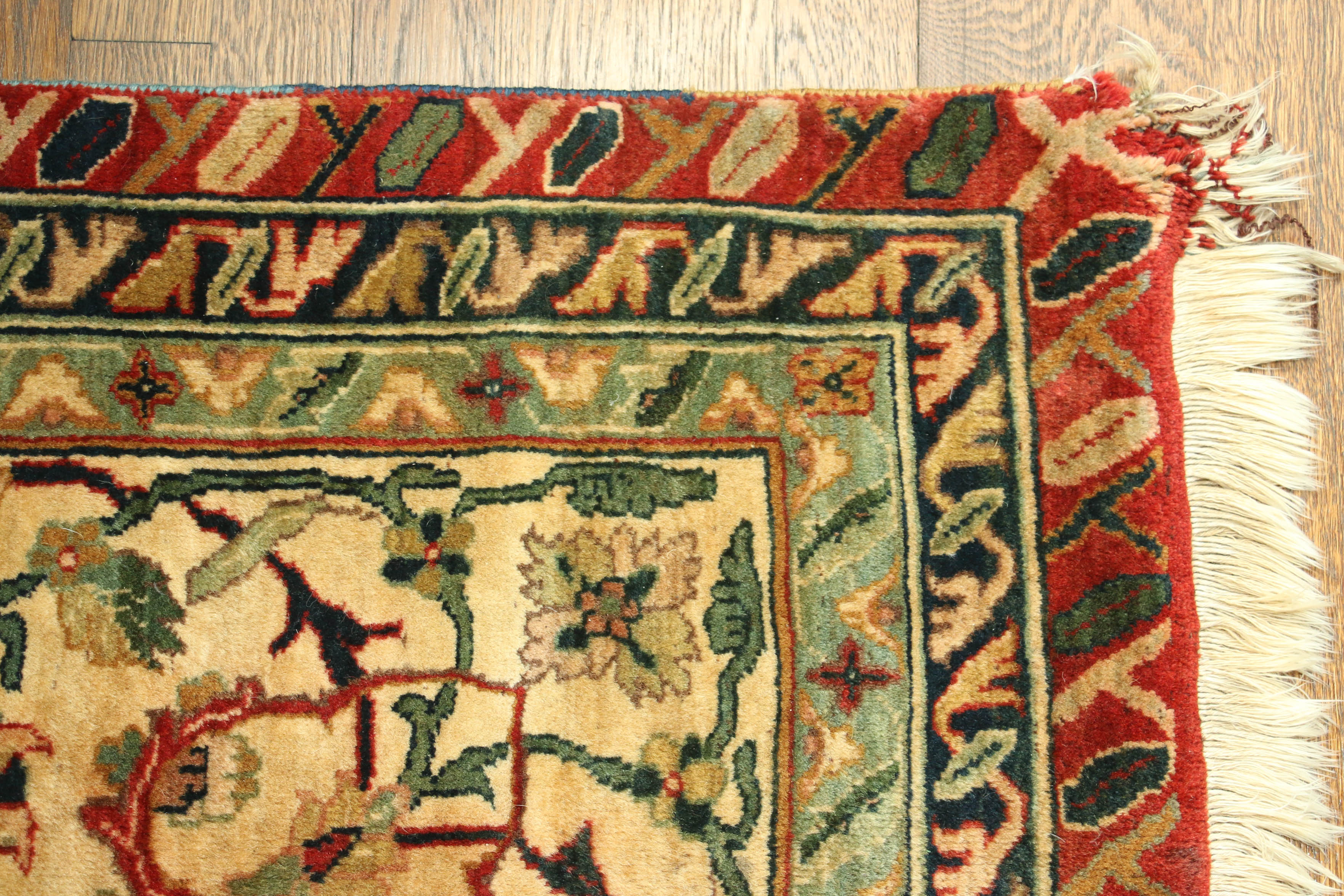 11'9 x 15'4 Hand-Knotted Indian Wool Area Rug from The Rug Gallery