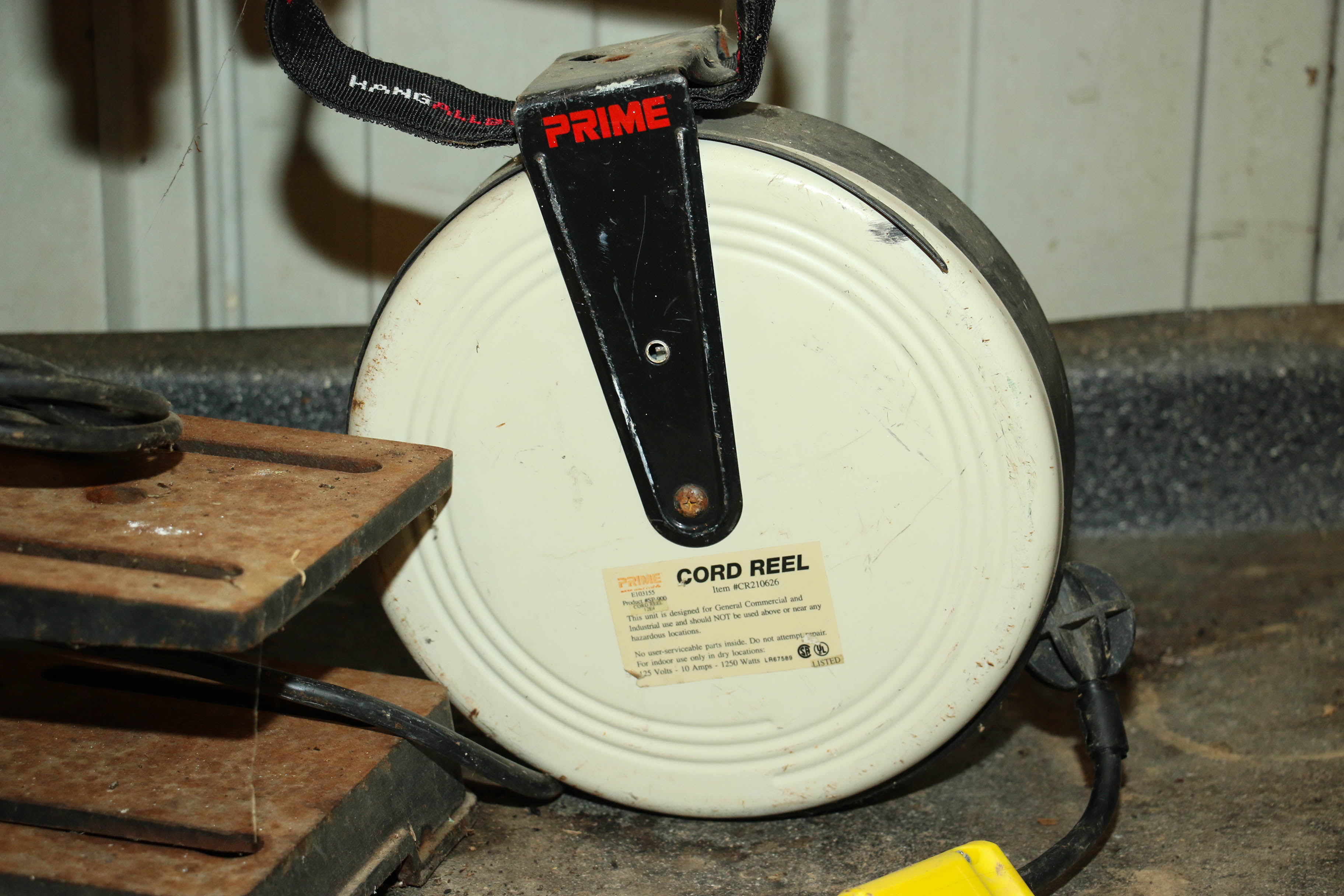 Northern Industrial Tools 5-Speed Drill Press and Husky Reel Extension Cord