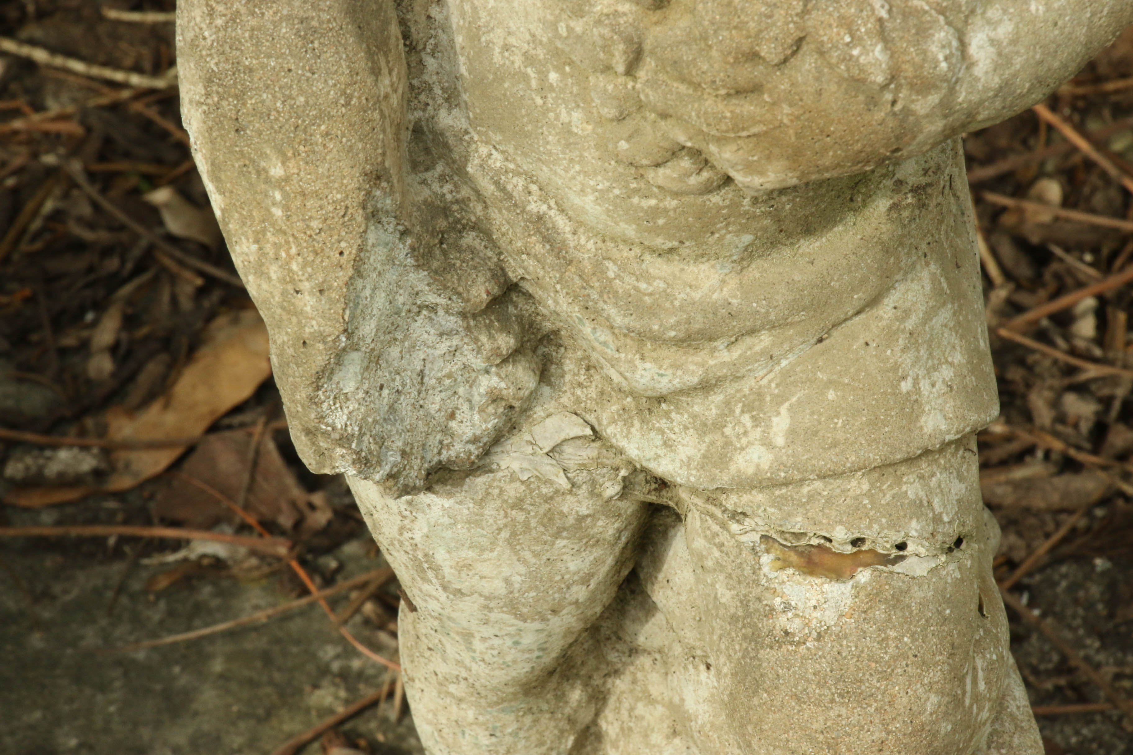 Cherub Bird Bath and Concrete Garden Statues
