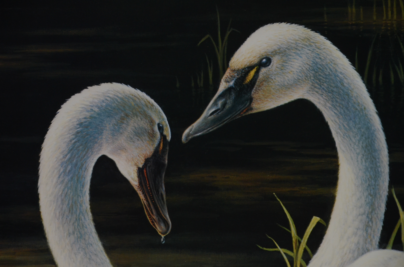 Mark Twain Noe Offset Lithograph "Cherished Moment"