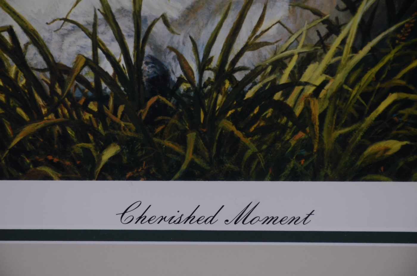Mark Twain Noe Offset Lithograph "Cherished Moment"