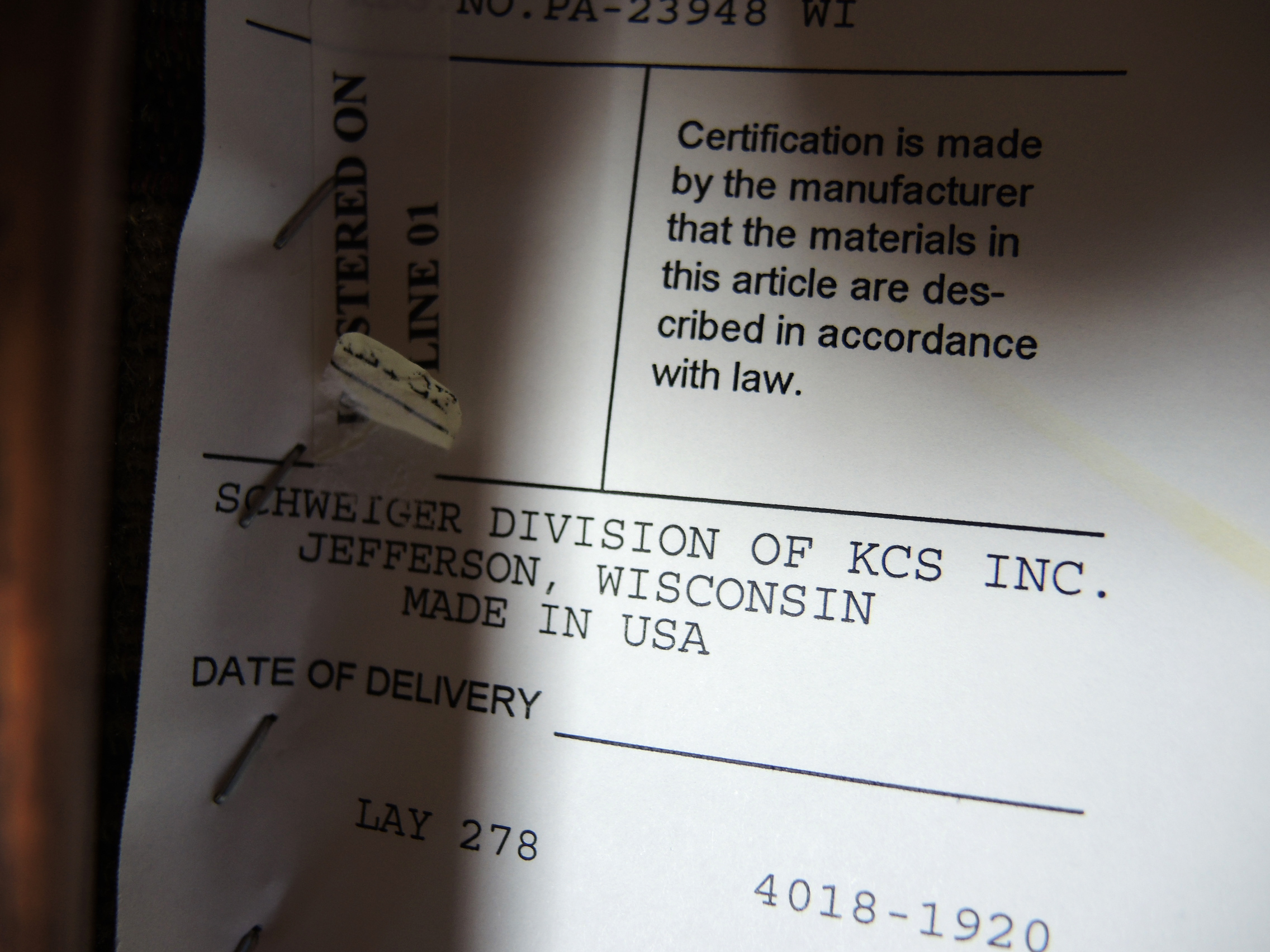 Schweiger Furniture Arts and Crafts Style Oak Rocking Armchair