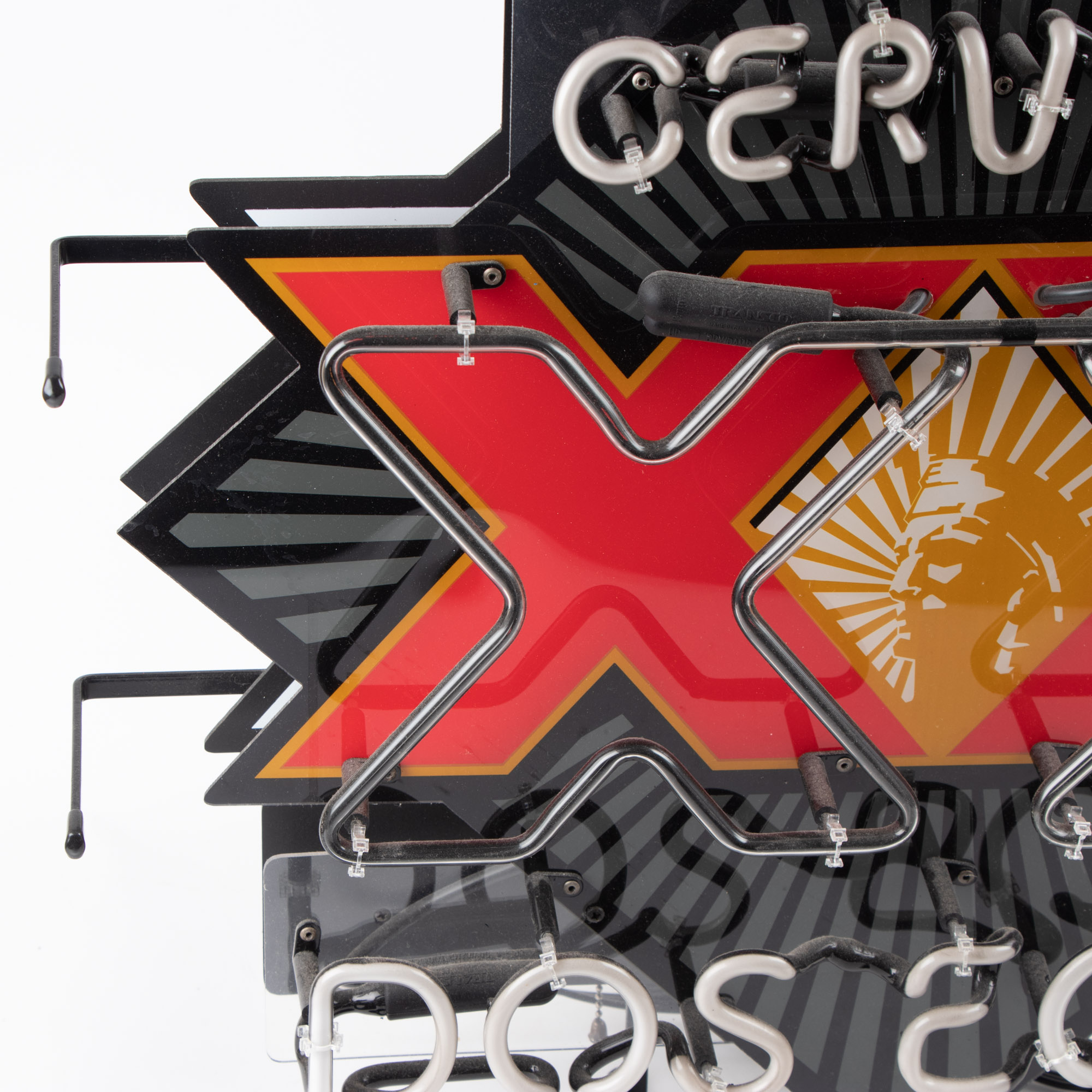 Dos Equis Neon Beer Advertising Sign by Mt. Vernon Neon Sign Company