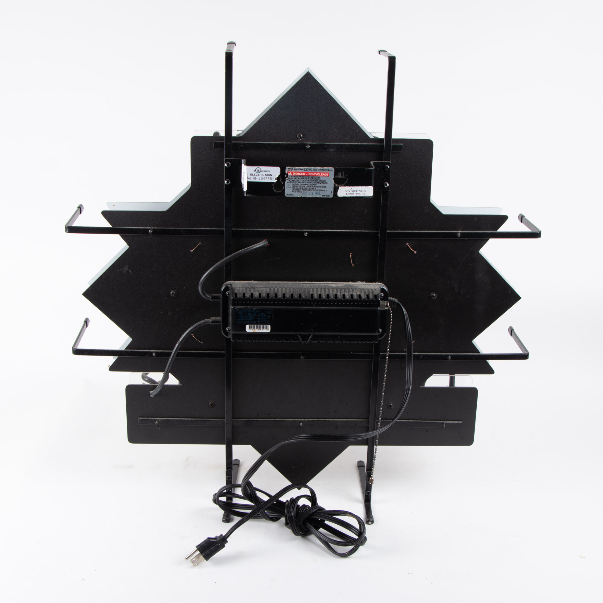 Dos Equis Neon Beer Advertising Sign by Mt. Vernon Neon Sign Company