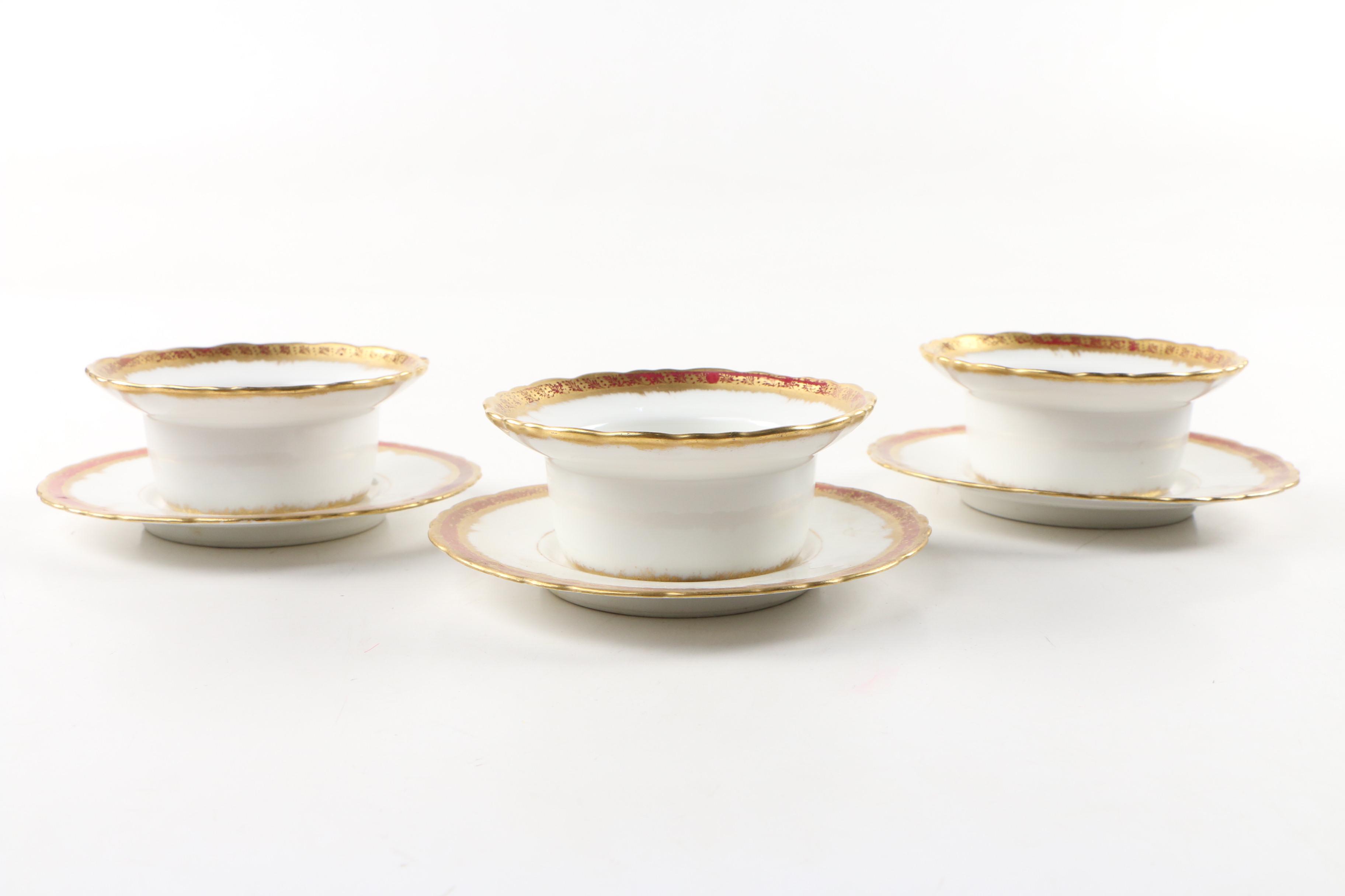 John Maddock & Sons Salad Plates with Théodore Haviland Ramekins and More