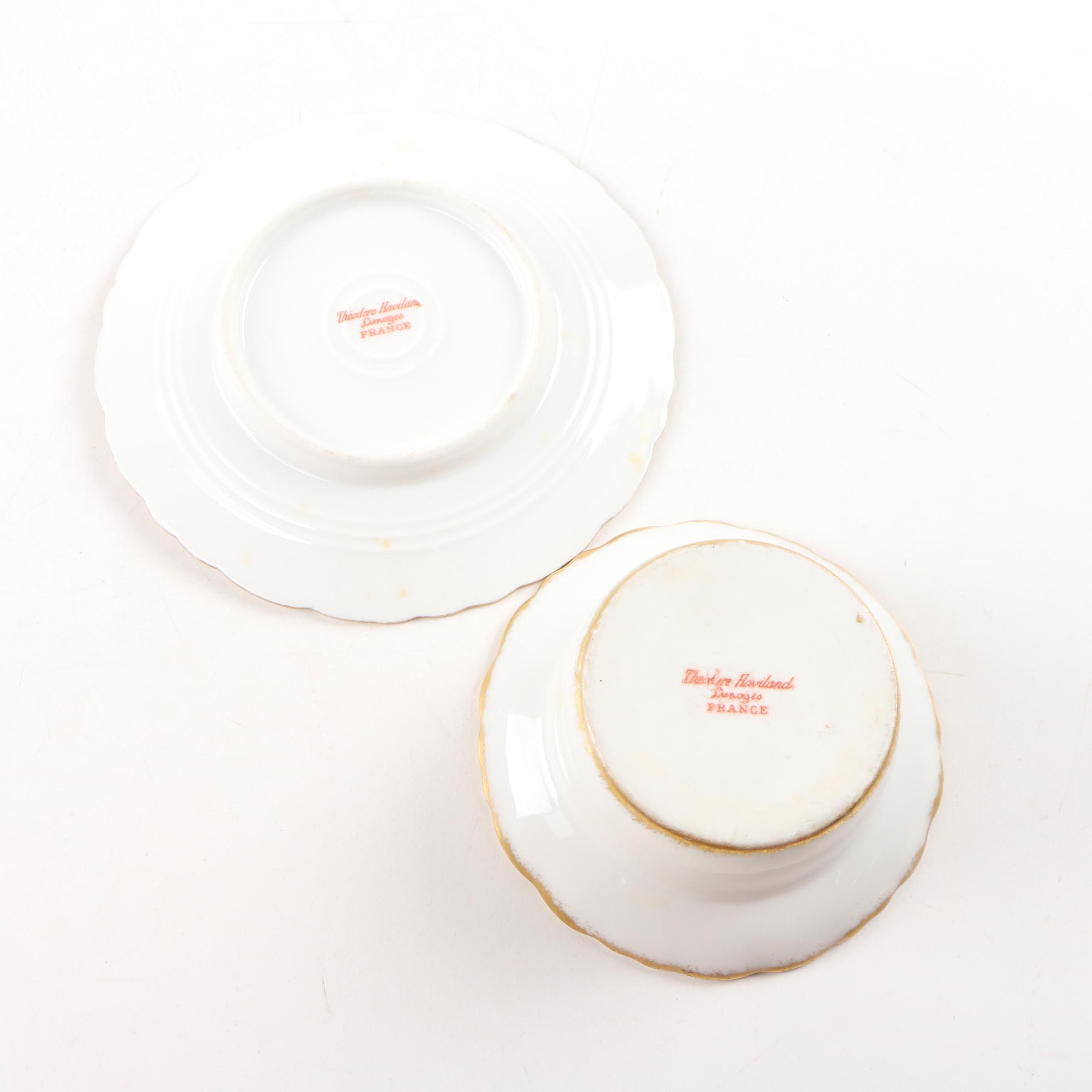 John Maddock & Sons Salad Plates with Théodore Haviland Ramekins and More