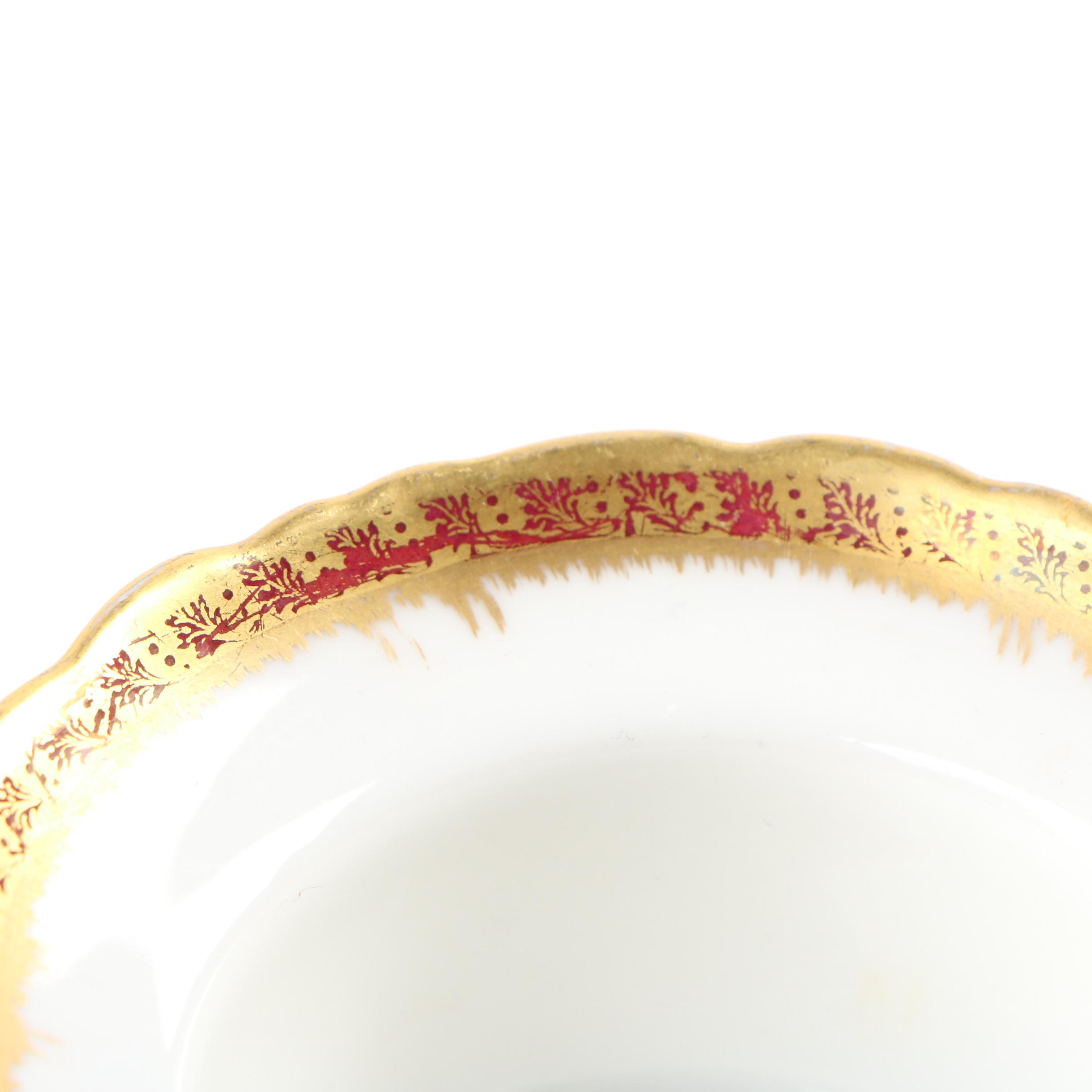 John Maddock & Sons Salad Plates with Théodore Haviland Ramekins and More