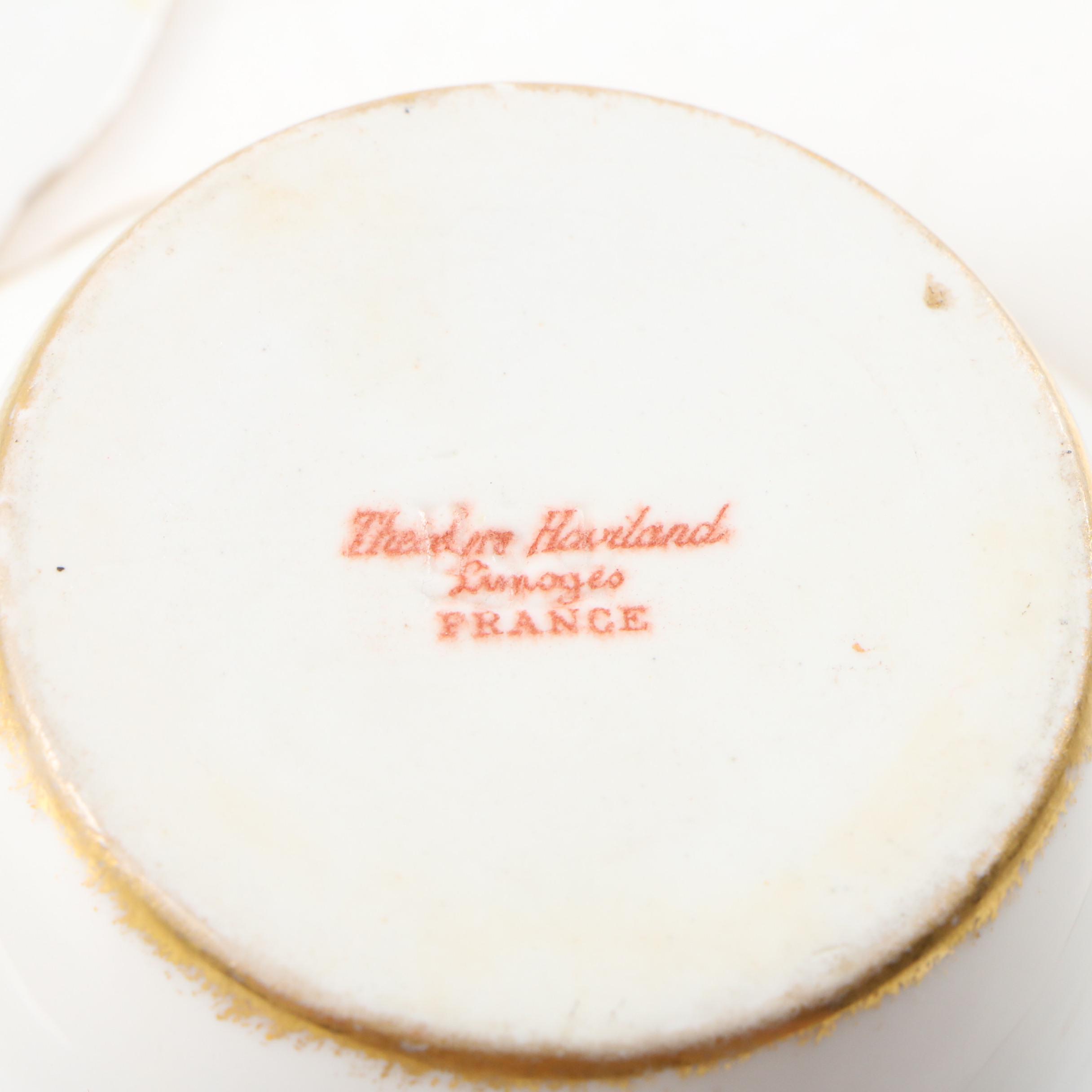John Maddock & Sons Salad Plates with Théodore Haviland Ramekins and More