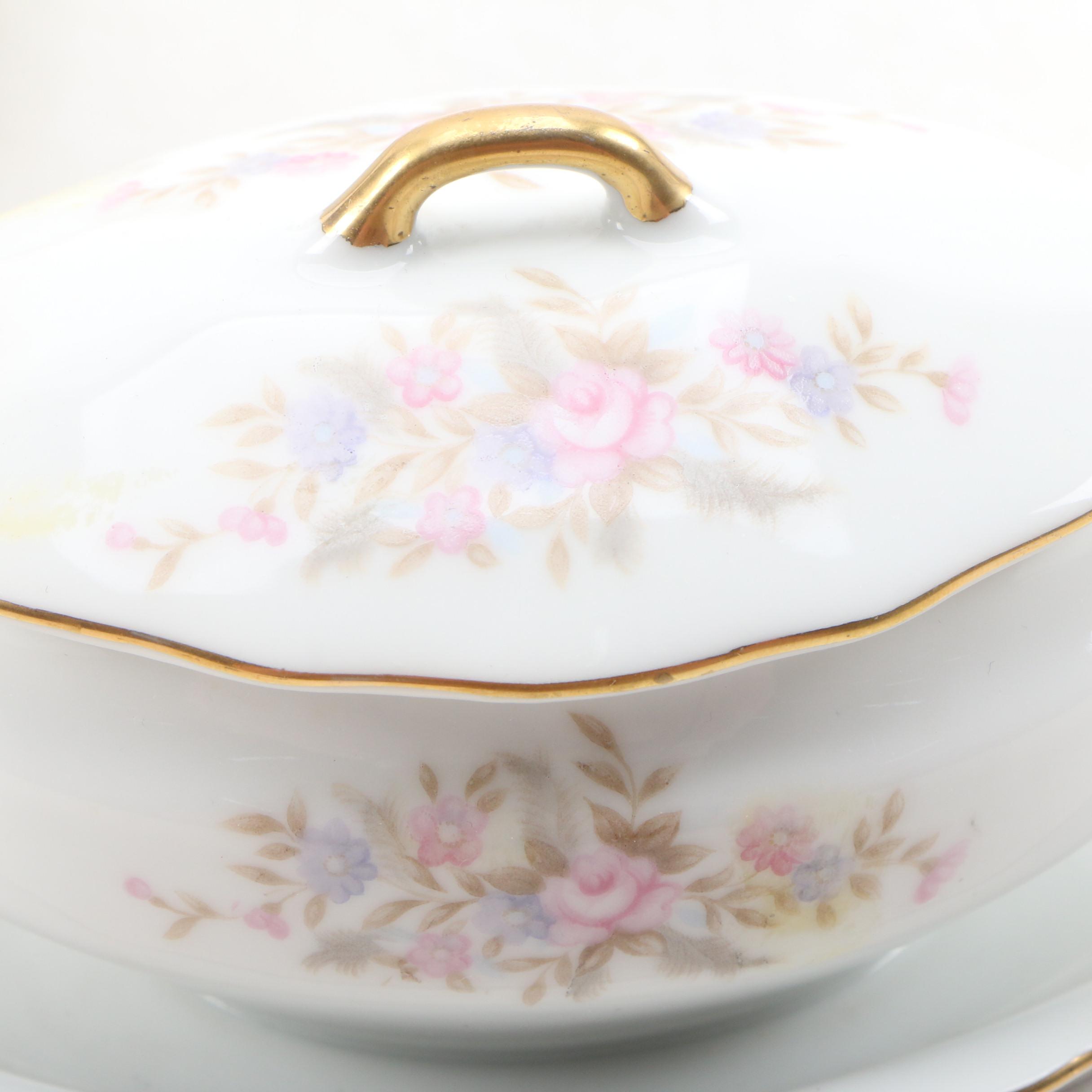 John Maddock & Sons Salad Plates with Théodore Haviland Ramekins and More