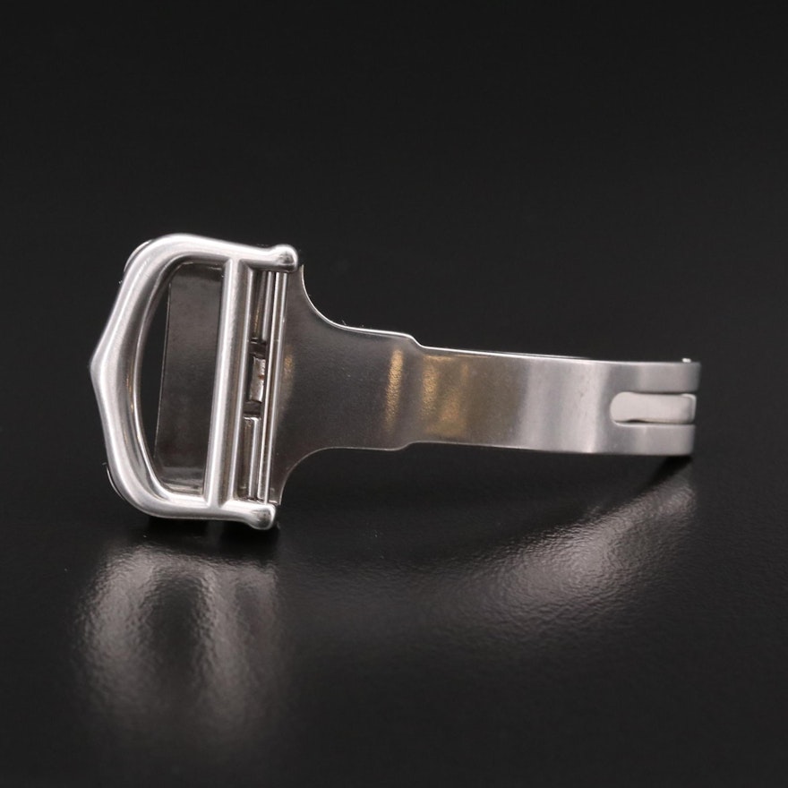 Cartier 18MM Stainless Steel Deployment Clasp