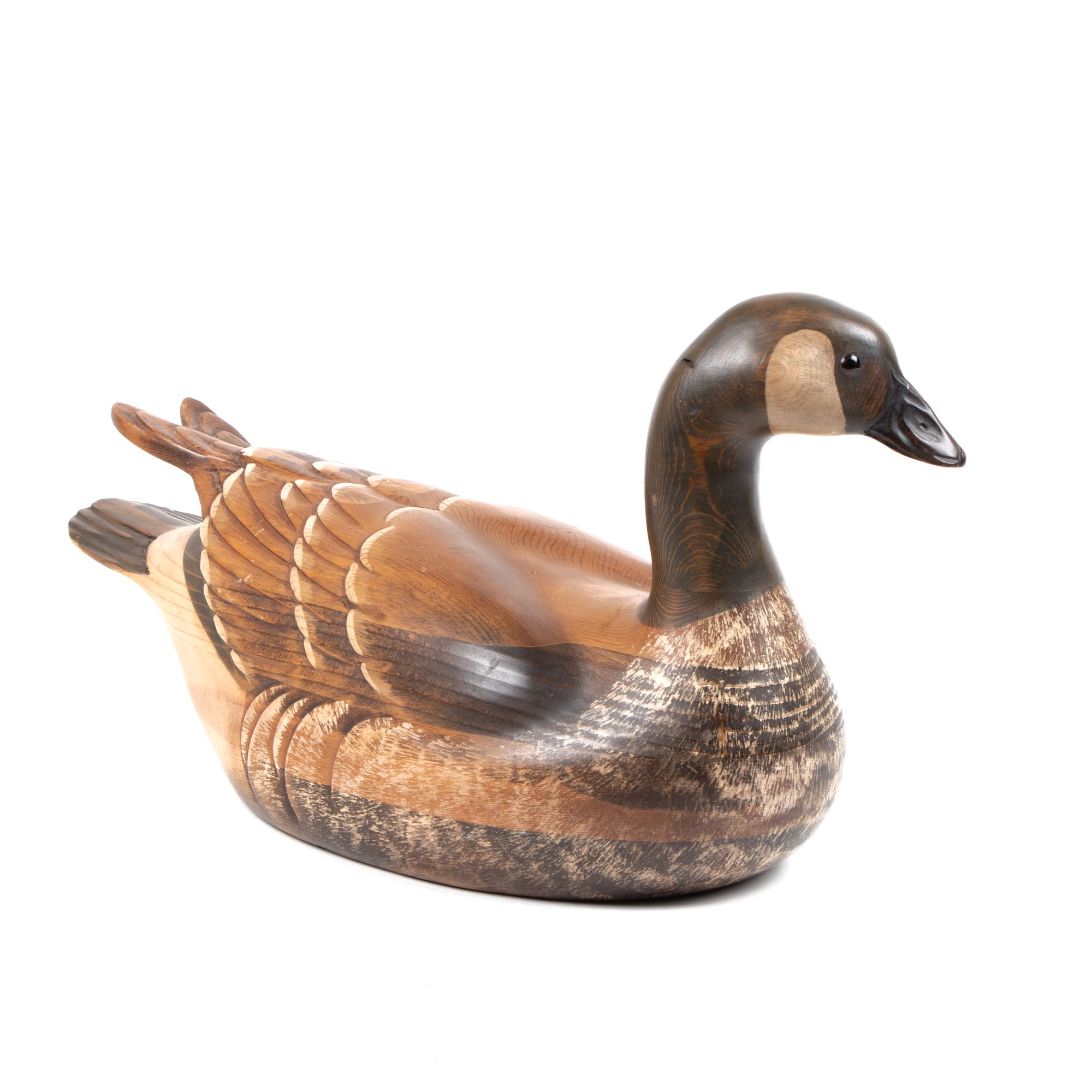 Tom Taber Carved and Painted Canadian Goose Decoy