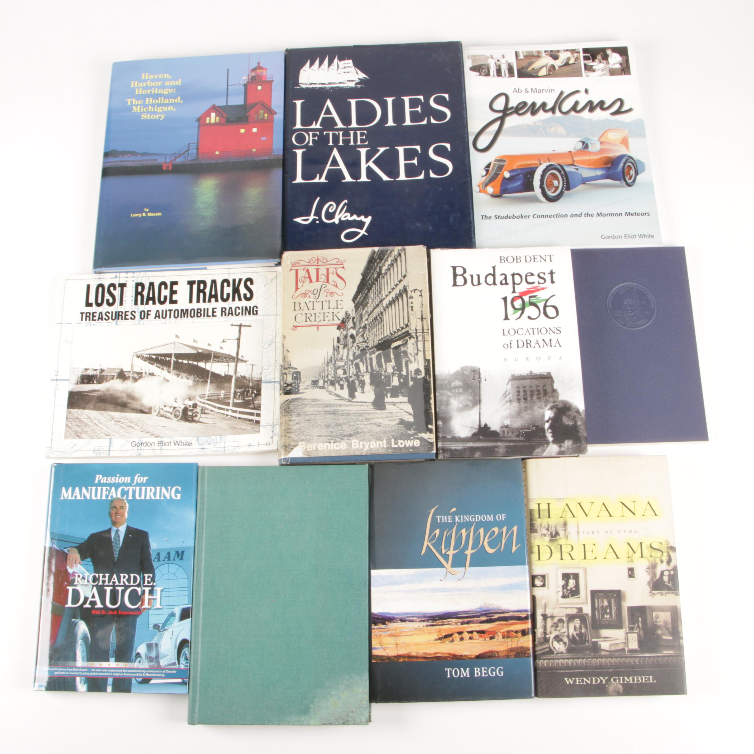 Signed Nonfiction Book Collection including First Editions and Early Printings