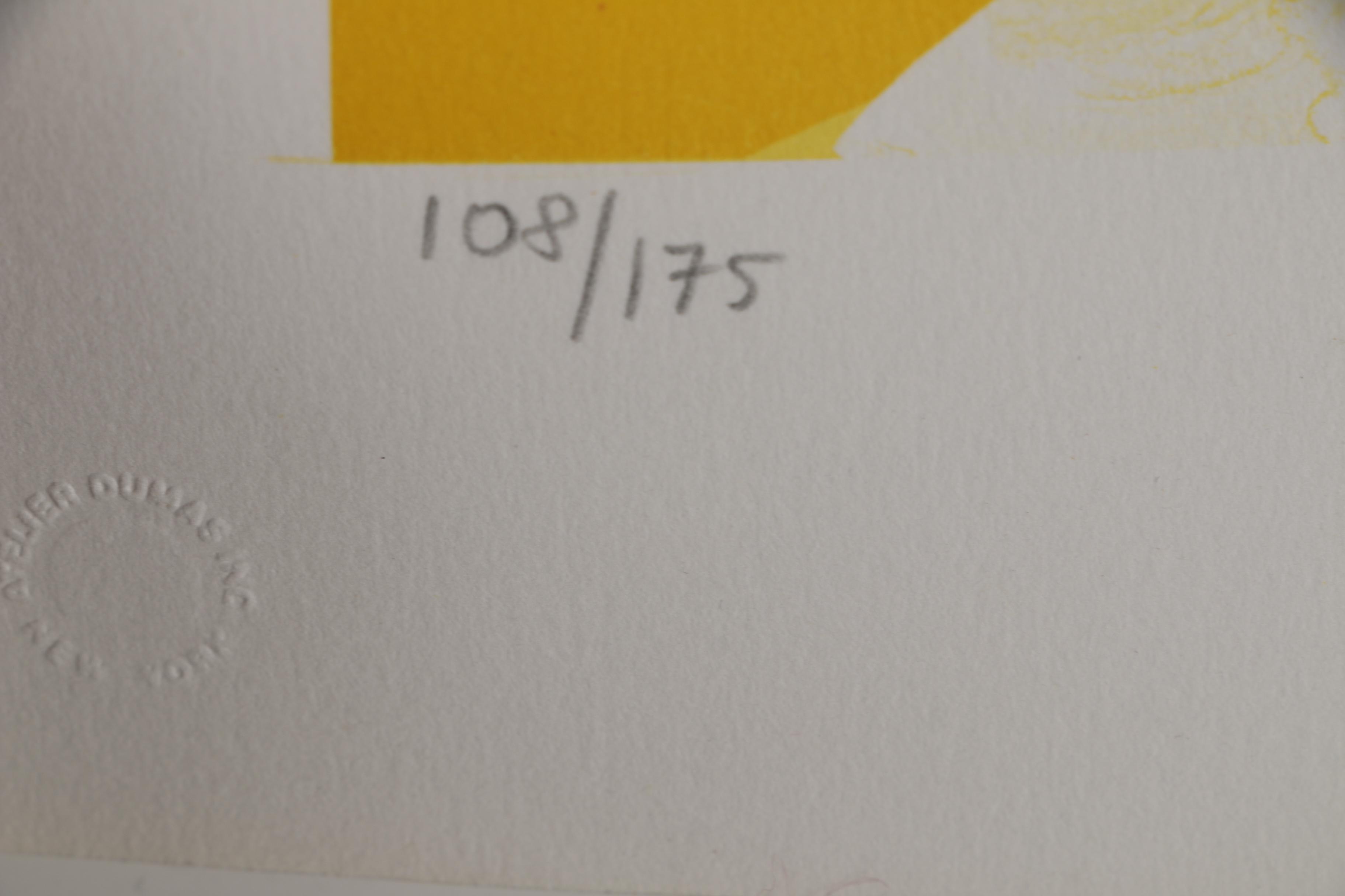 Karel Appel Color Lithograph "Bull Dog" from "Ten by Appel" Suite, 1978