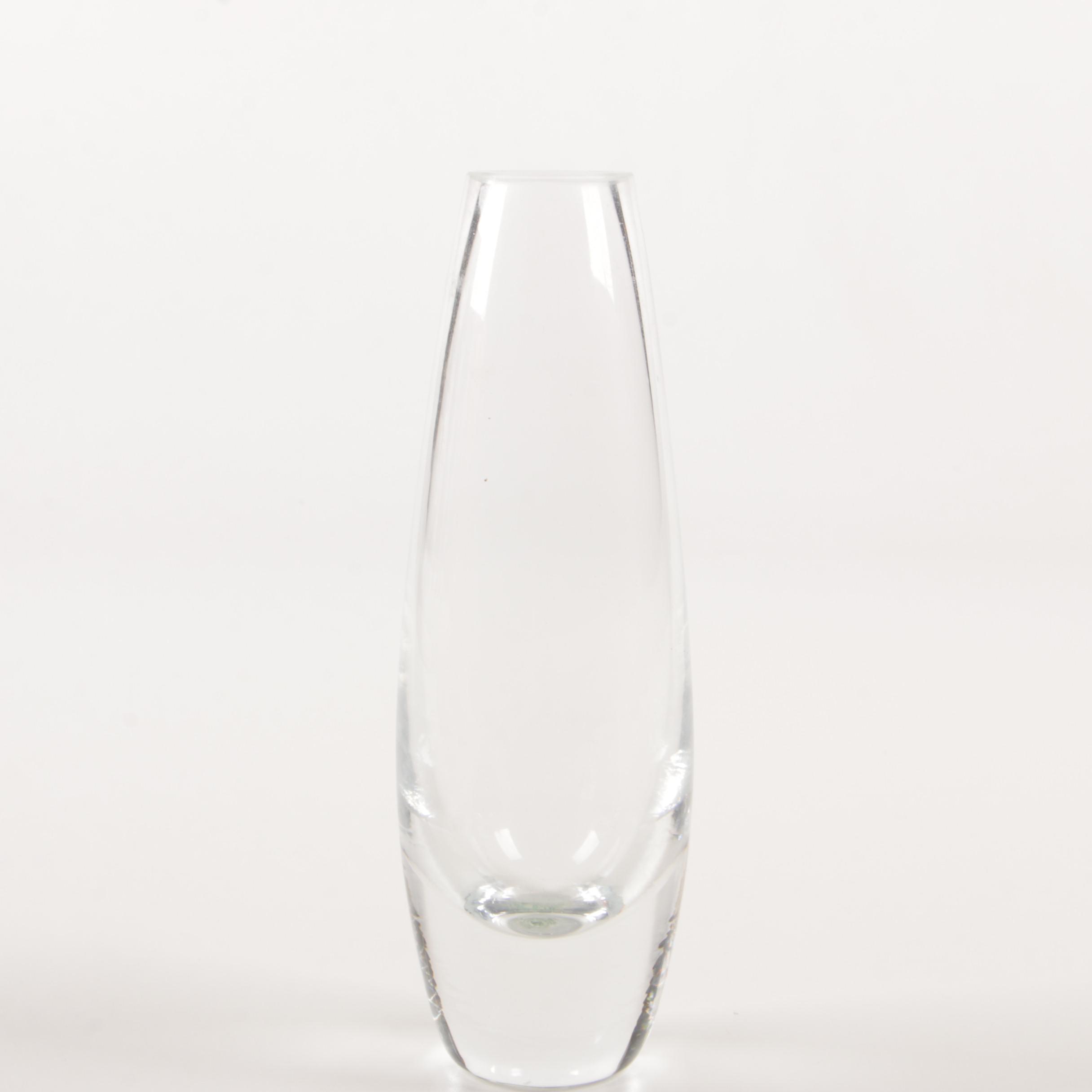 Leonardo Orange Glass "Swing" Vase, Eighteen Karat "Slush" Vases and Other Vases