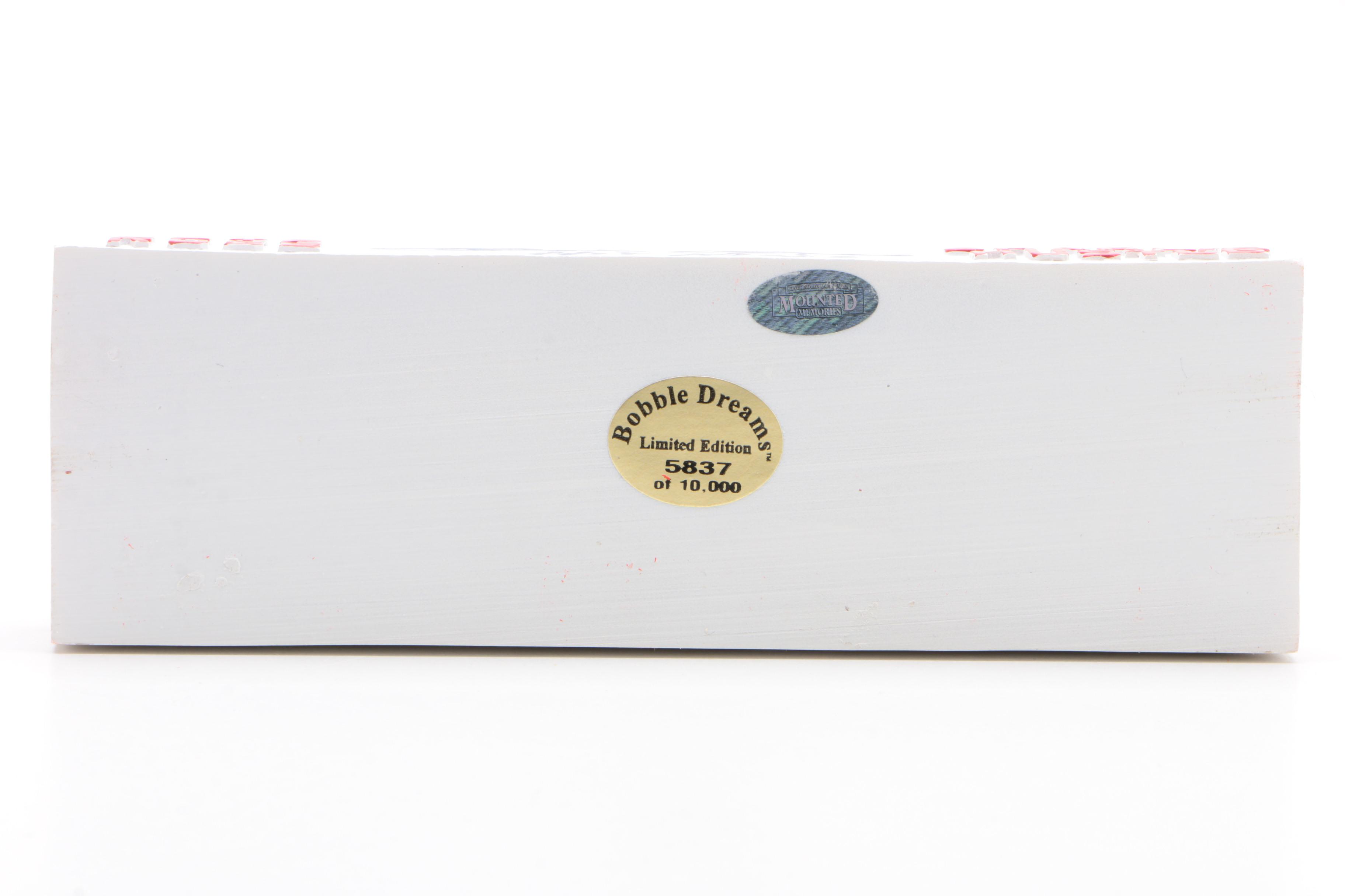 Pete Rose Signed "Sliding" Rose Bobblehead  COA