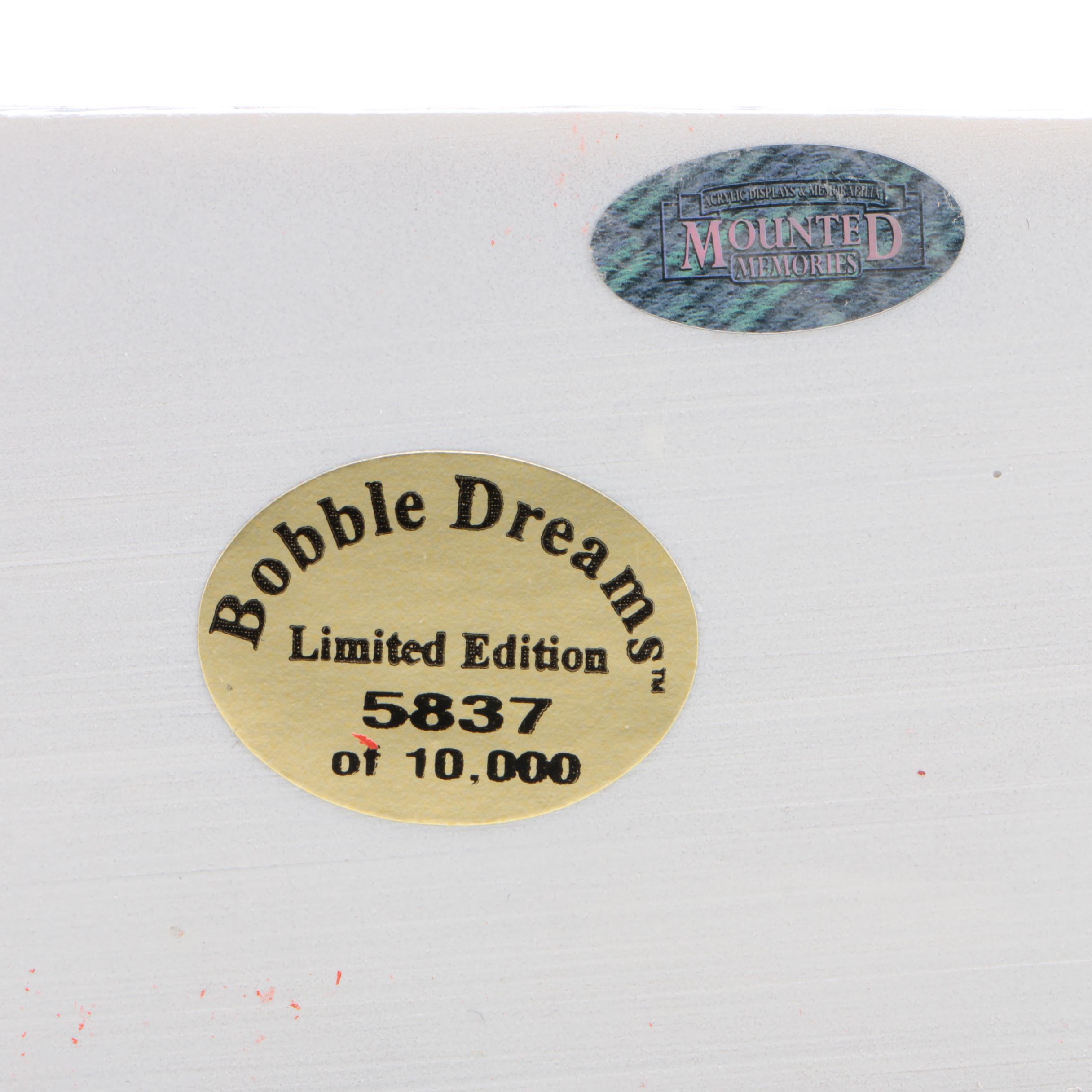 Pete Rose Signed "Sliding" Rose Bobblehead  COA