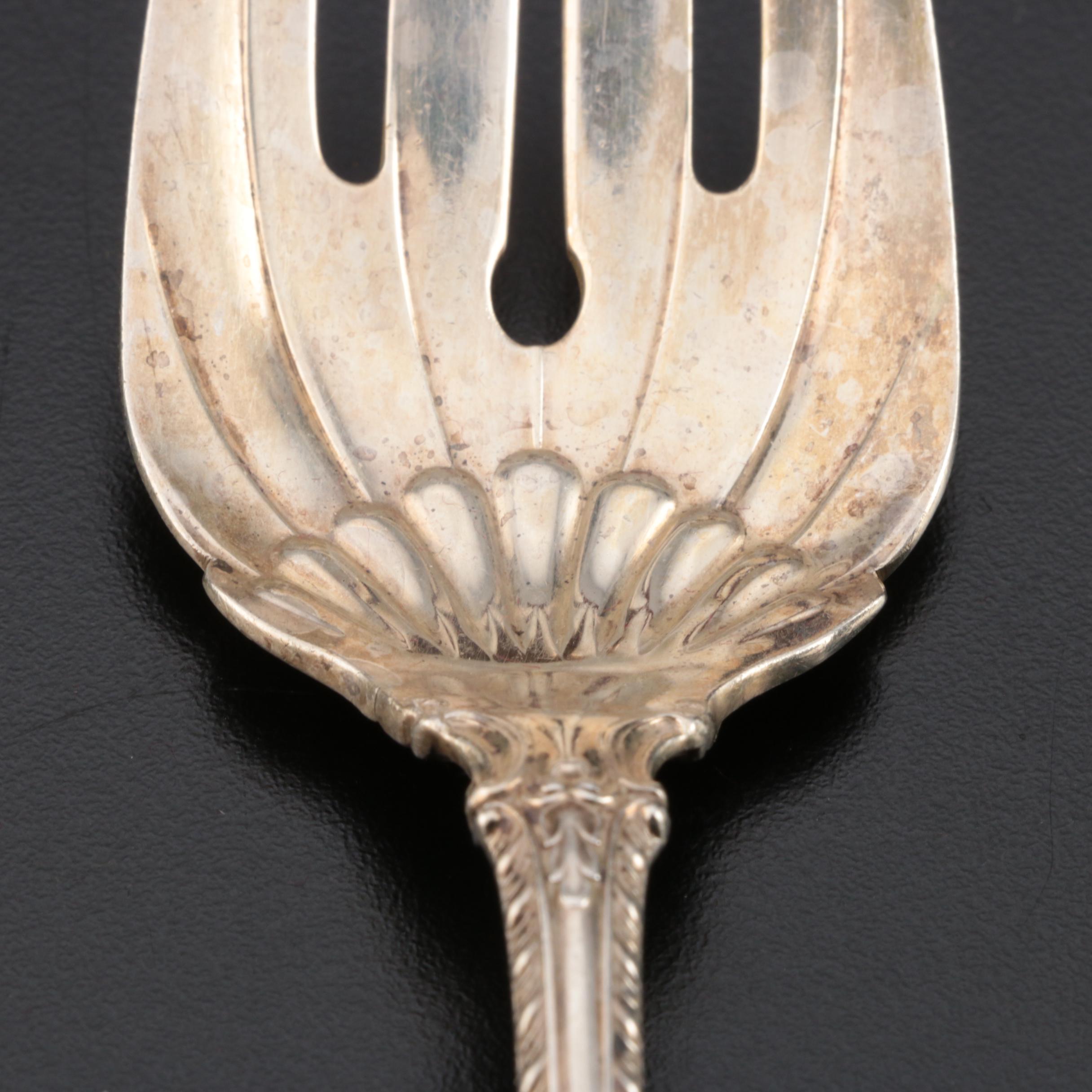 Gorham "English Gadroon" Sterling Silver Flatware Set, Mid to Late 20th Century