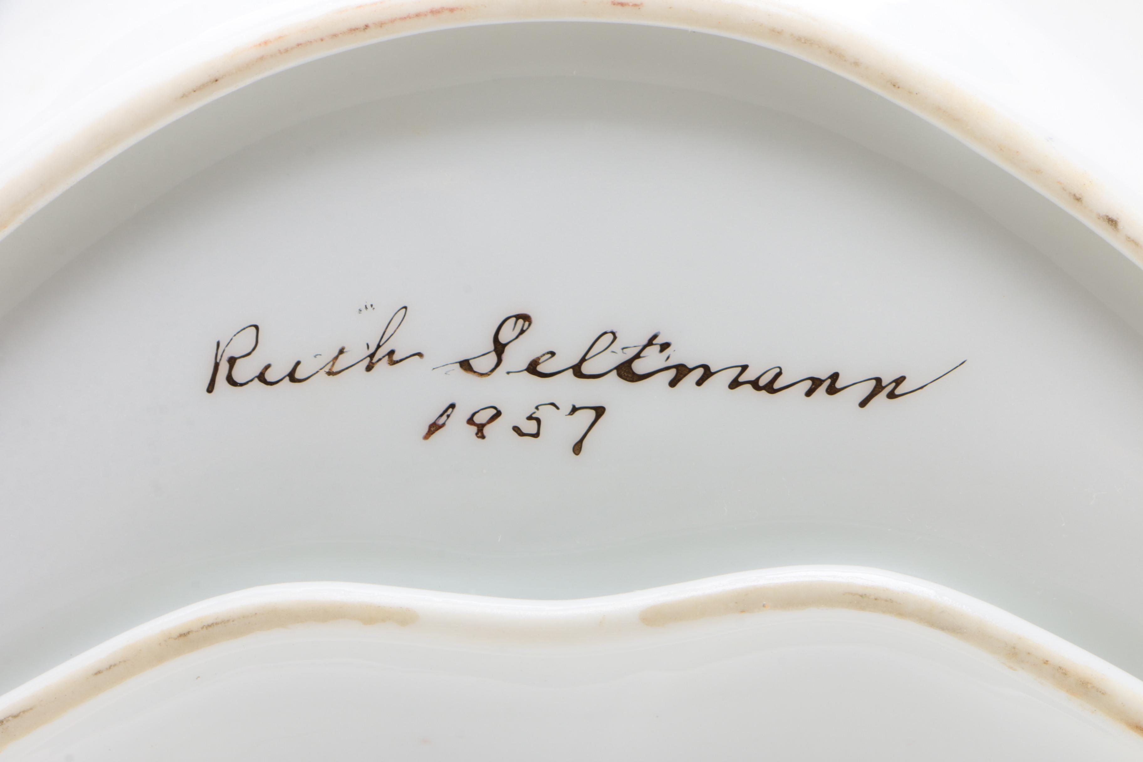 Ruth Seltmann Bowls with Georges Briard "Coquille D'Or" Baking Dish and More