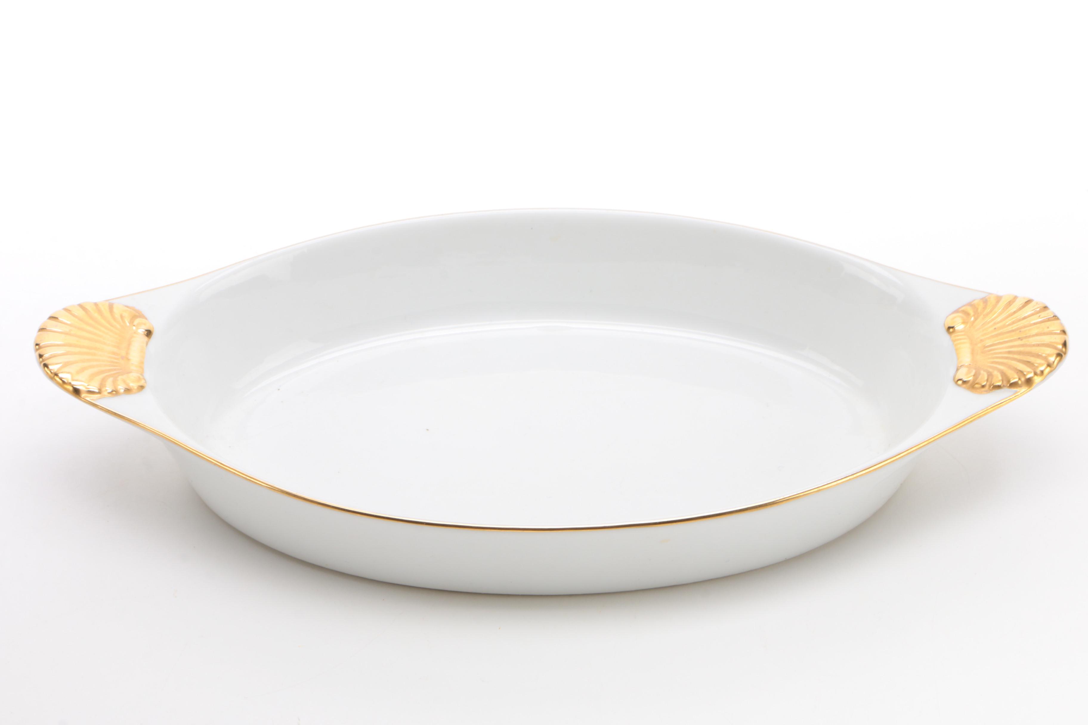 Ruth Seltmann Bowls with Georges Briard "Coquille D'Or" Baking Dish and More
