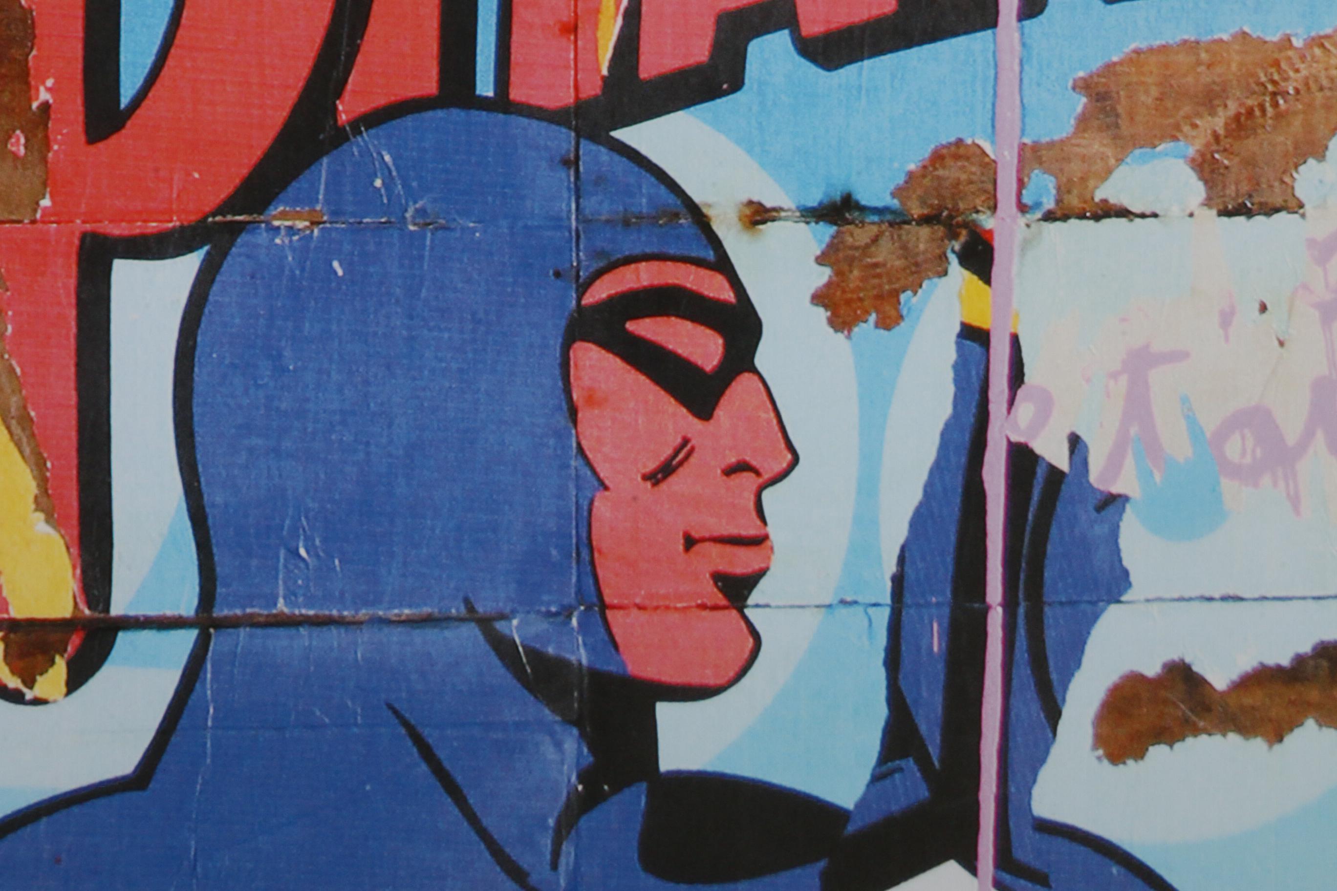 Offset Poster Print after Mr. Brainwash "Never Never Give Up"