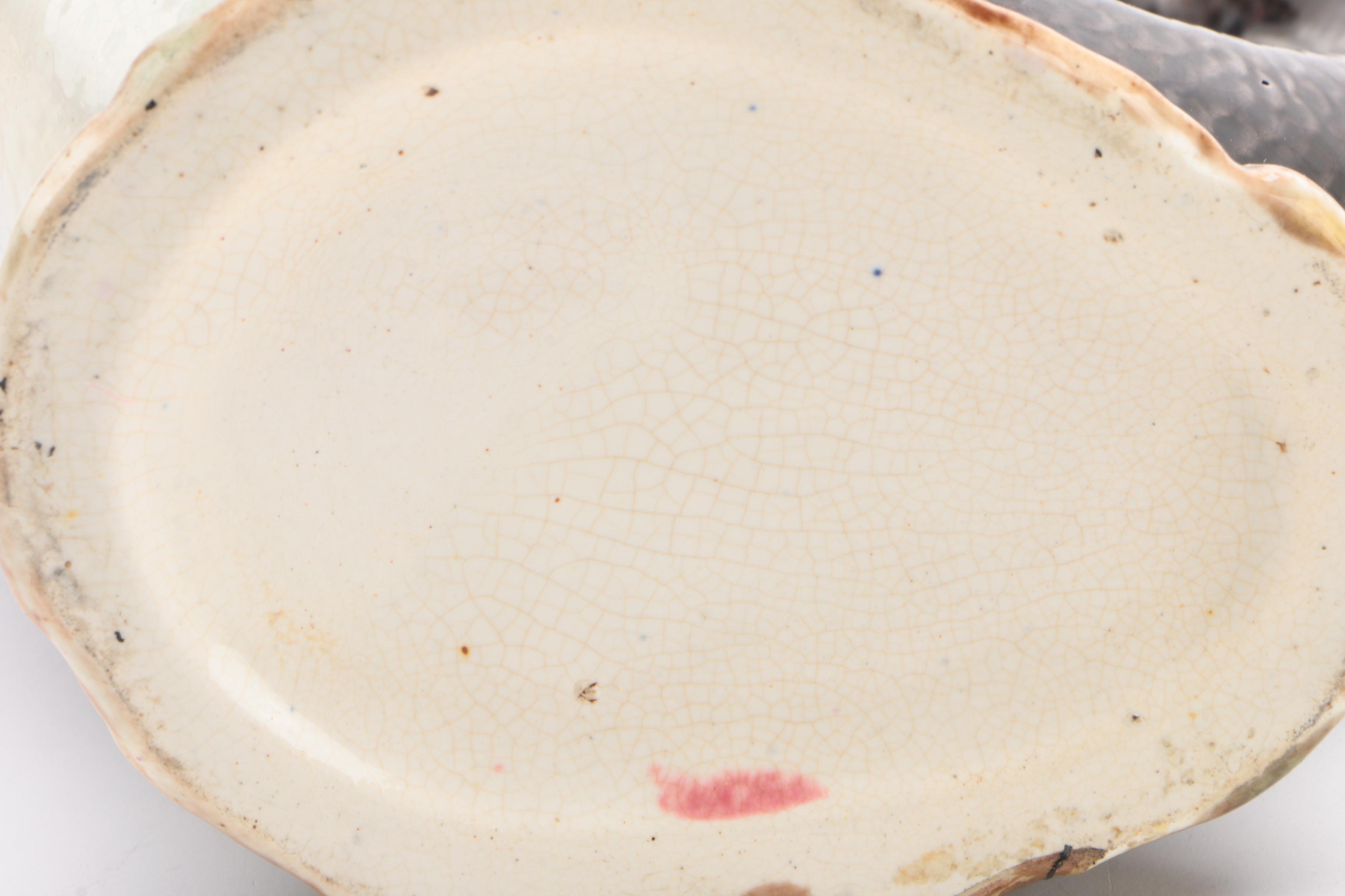 Majolica "Gurgling Fish" Pitchers, 1870-1880