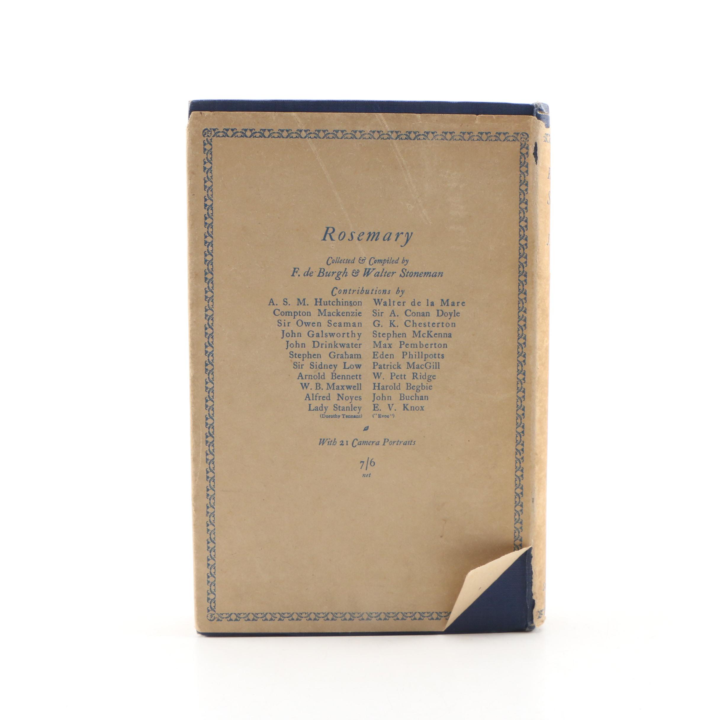 First Edition "Robert Louis Stevenson" by Steuart with Other Stevenson Books