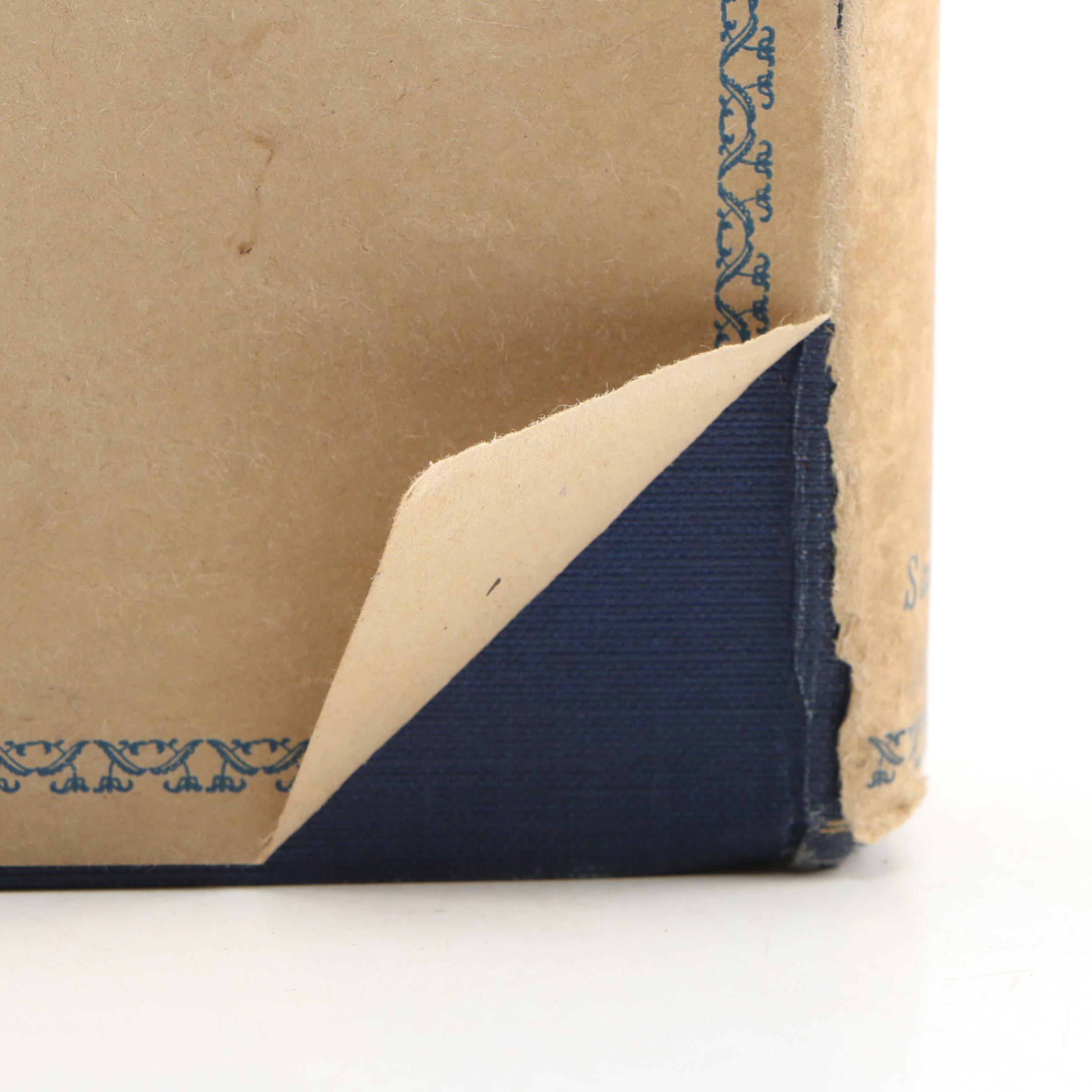 First Edition "Robert Louis Stevenson" by Steuart with Other Stevenson Books